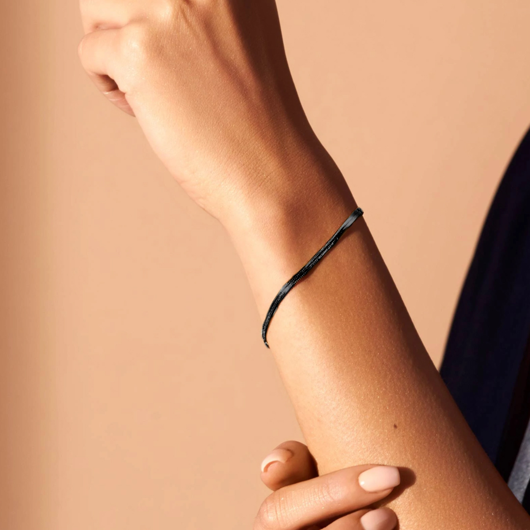 3mm Stainless Steel blade chain bracelet