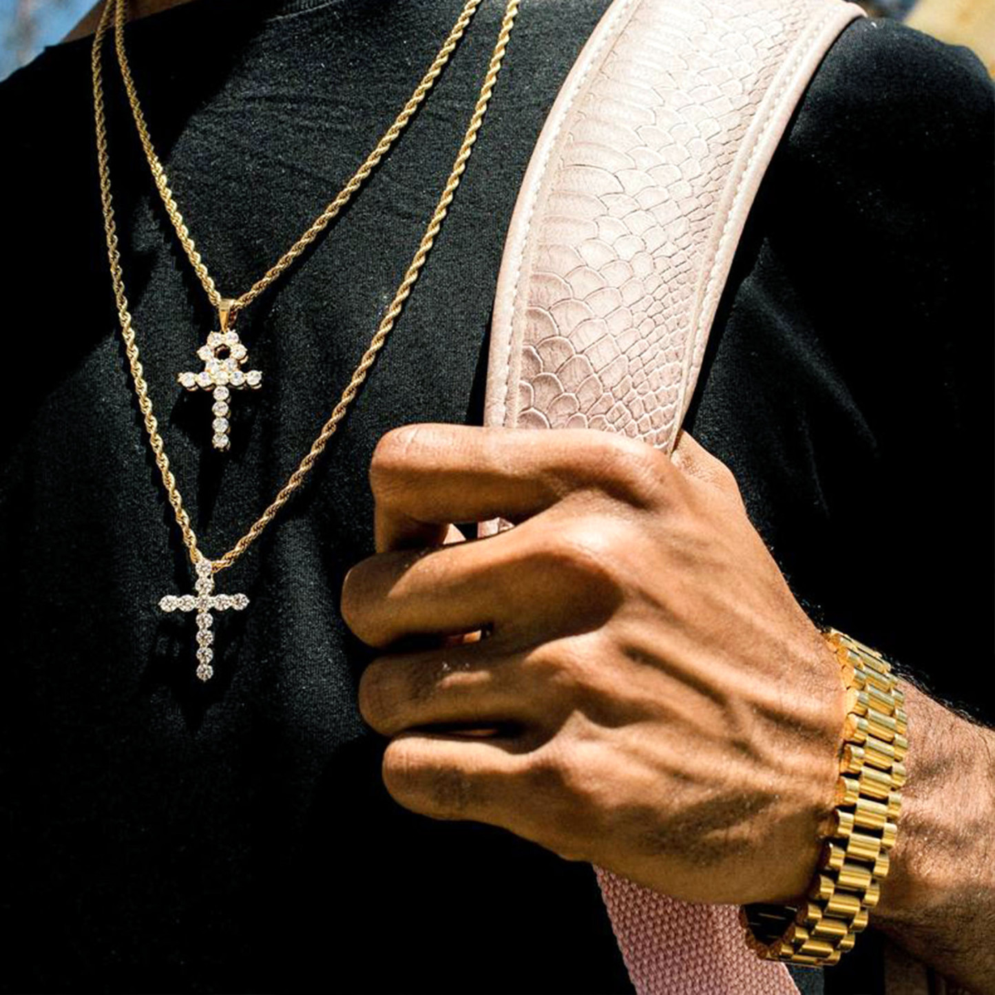 Men's Link Wristband Bracelets