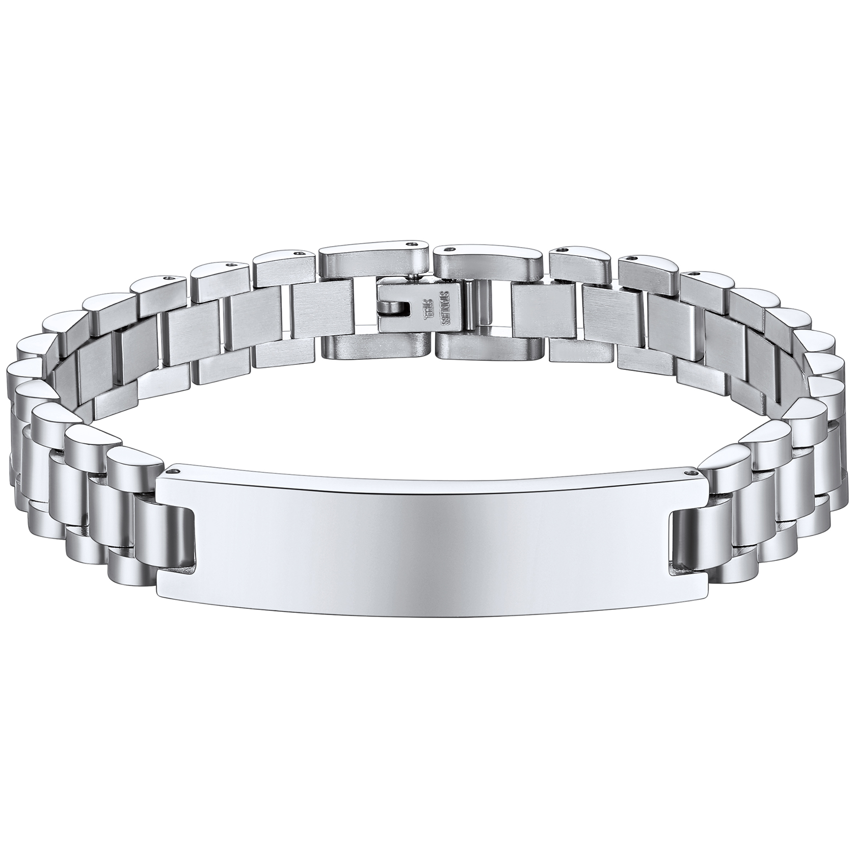 Chunky Bracelet Stainless Steel Gold/Black