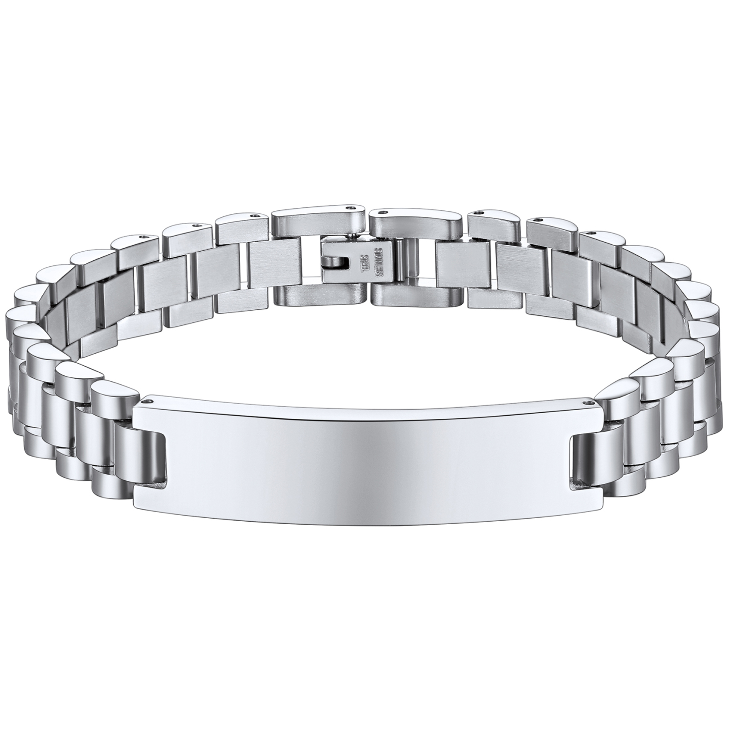 Chunky Bracelet Stainless Steel Gold/Black