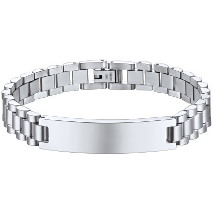 Chunky Bracelet Stainless Steel Gold/Black