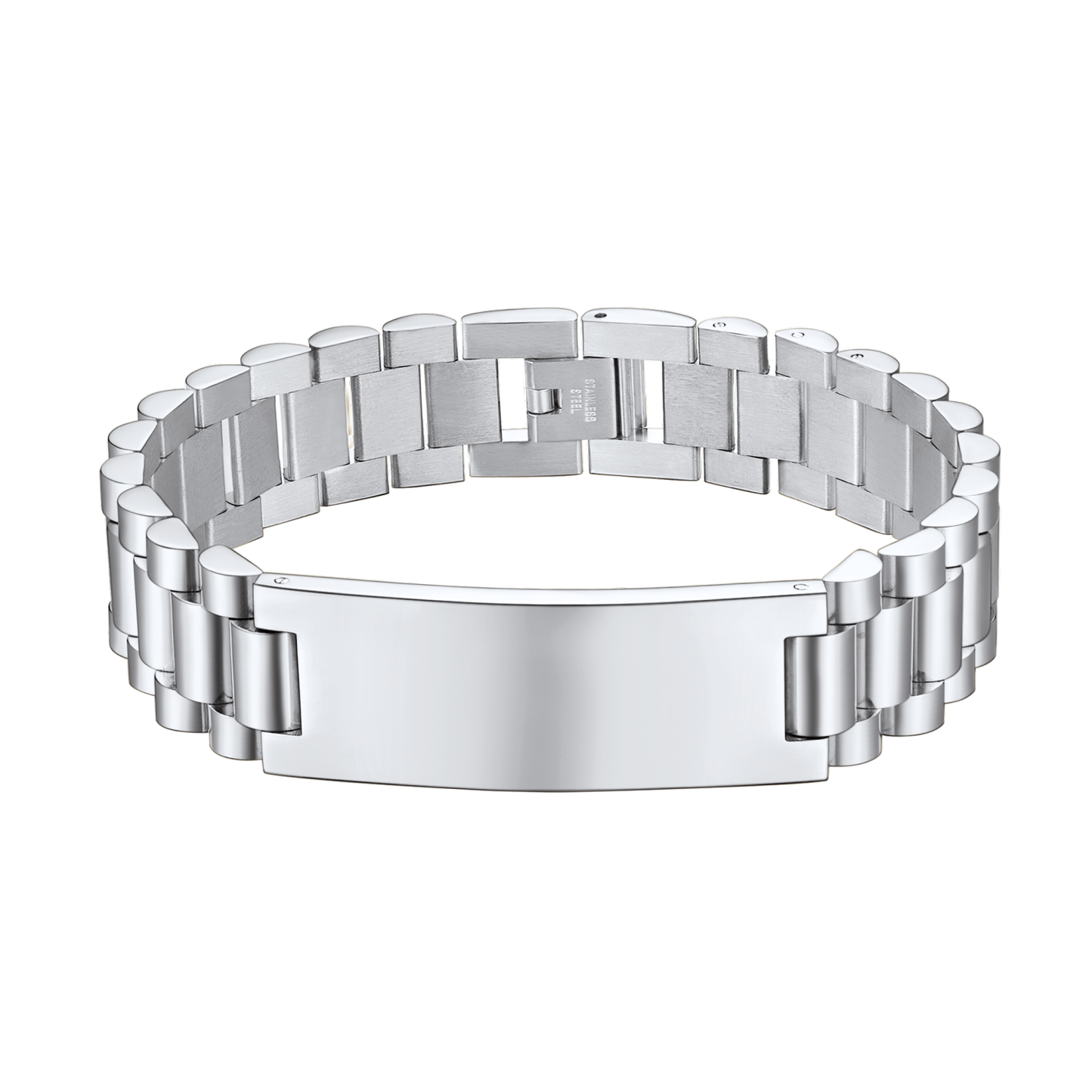 Chunky Bracelet Stainless Steel Gold/Black