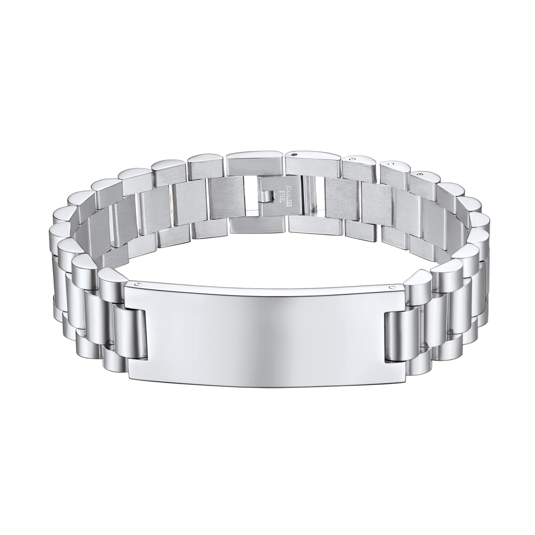 Chunky Bracelet Stainless Steel Gold/Black