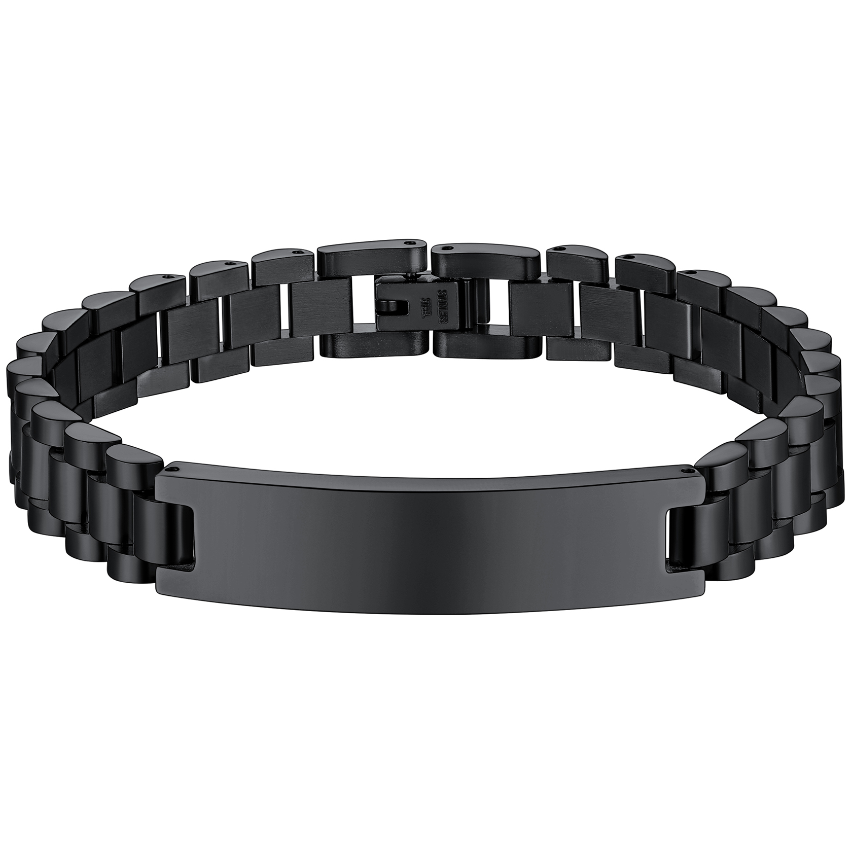 Chunky Bracelet Stainless Steel Gold/Black