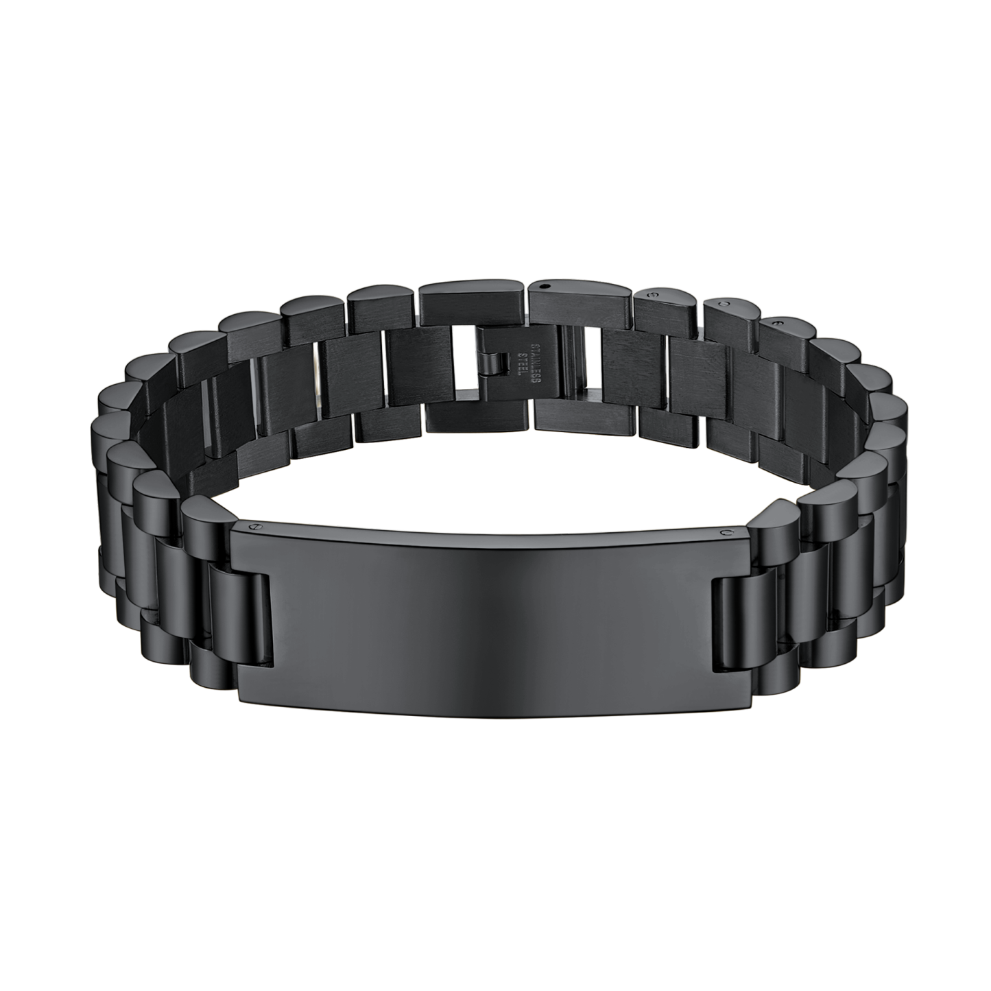 Chunky Bracelet Stainless Steel Gold/Black