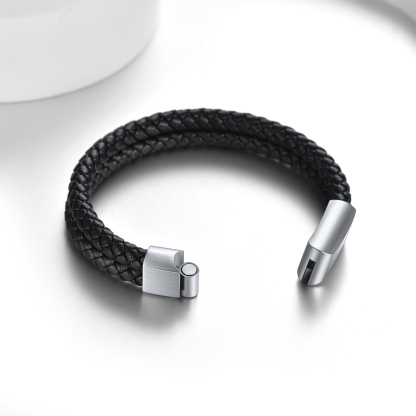 Rope Leather Bracelet for Men Women