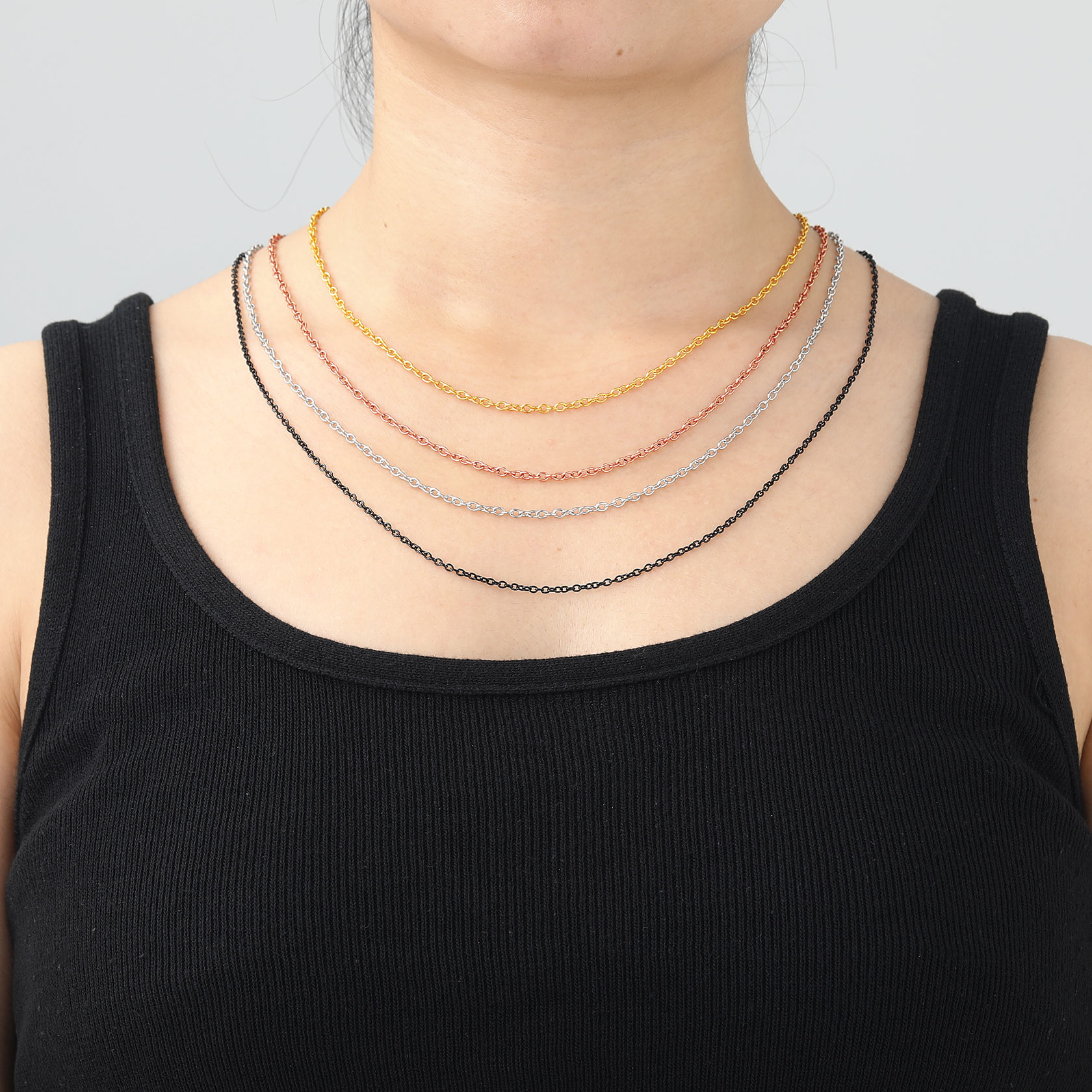 Dainty Cable O Chain for Women