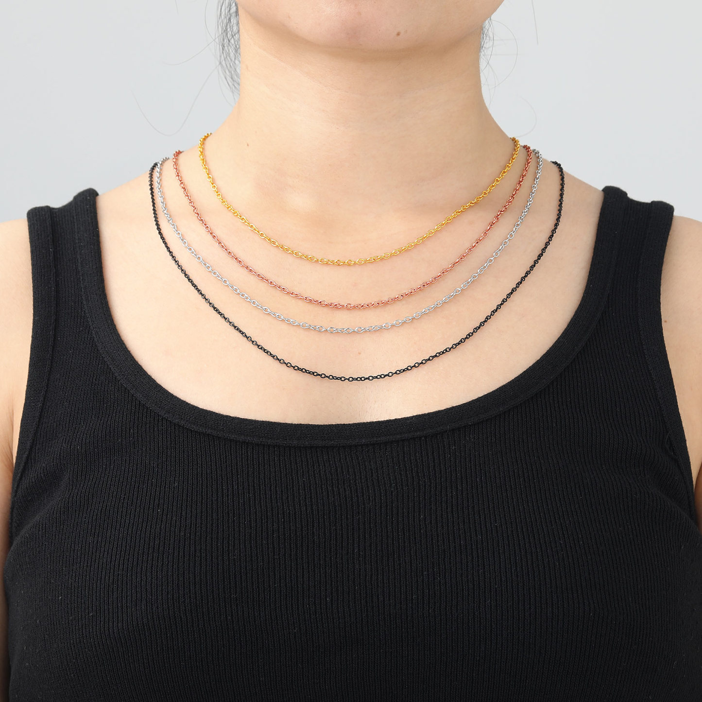 Dainty Cable O Chain for Women