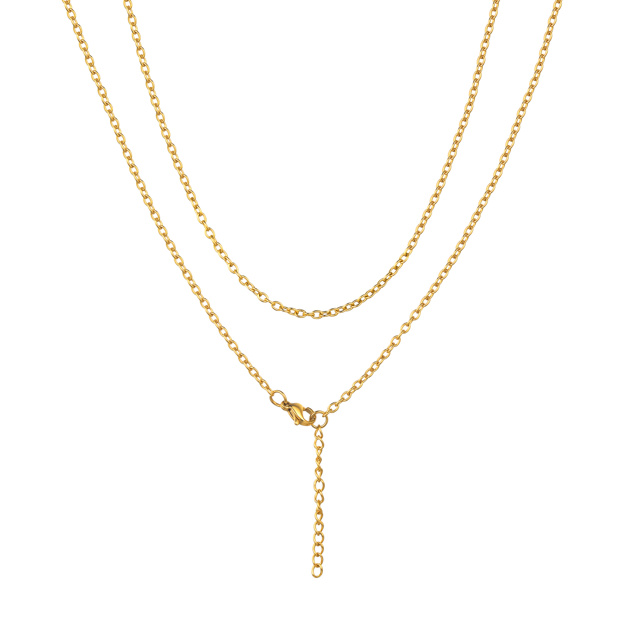 Dainty Cable O Chain for Women