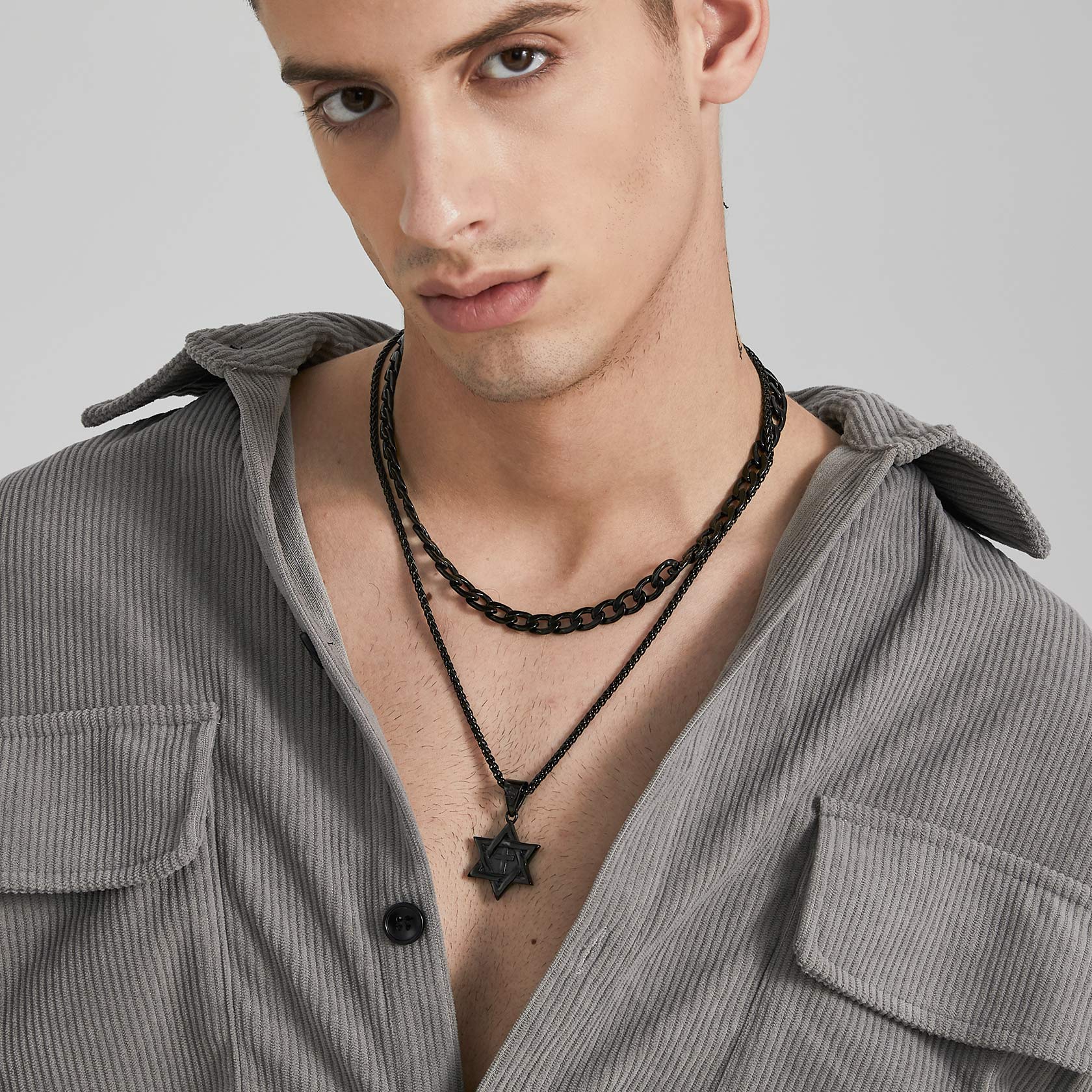 12mm NK 1:1 Smooth Chain Necklace