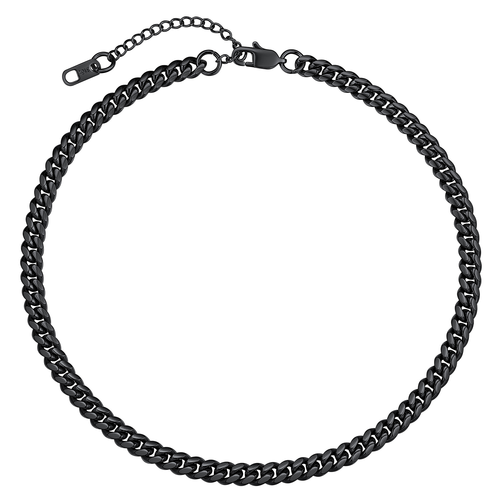 10mm Cuban Chain 316L Steel Natural 22"