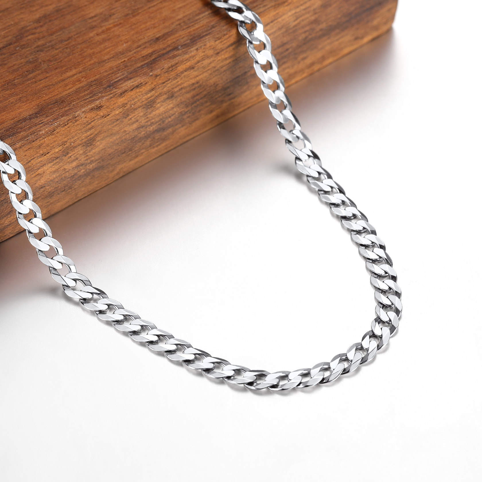 925 Sterling Ultra-Thin Cuban Chain