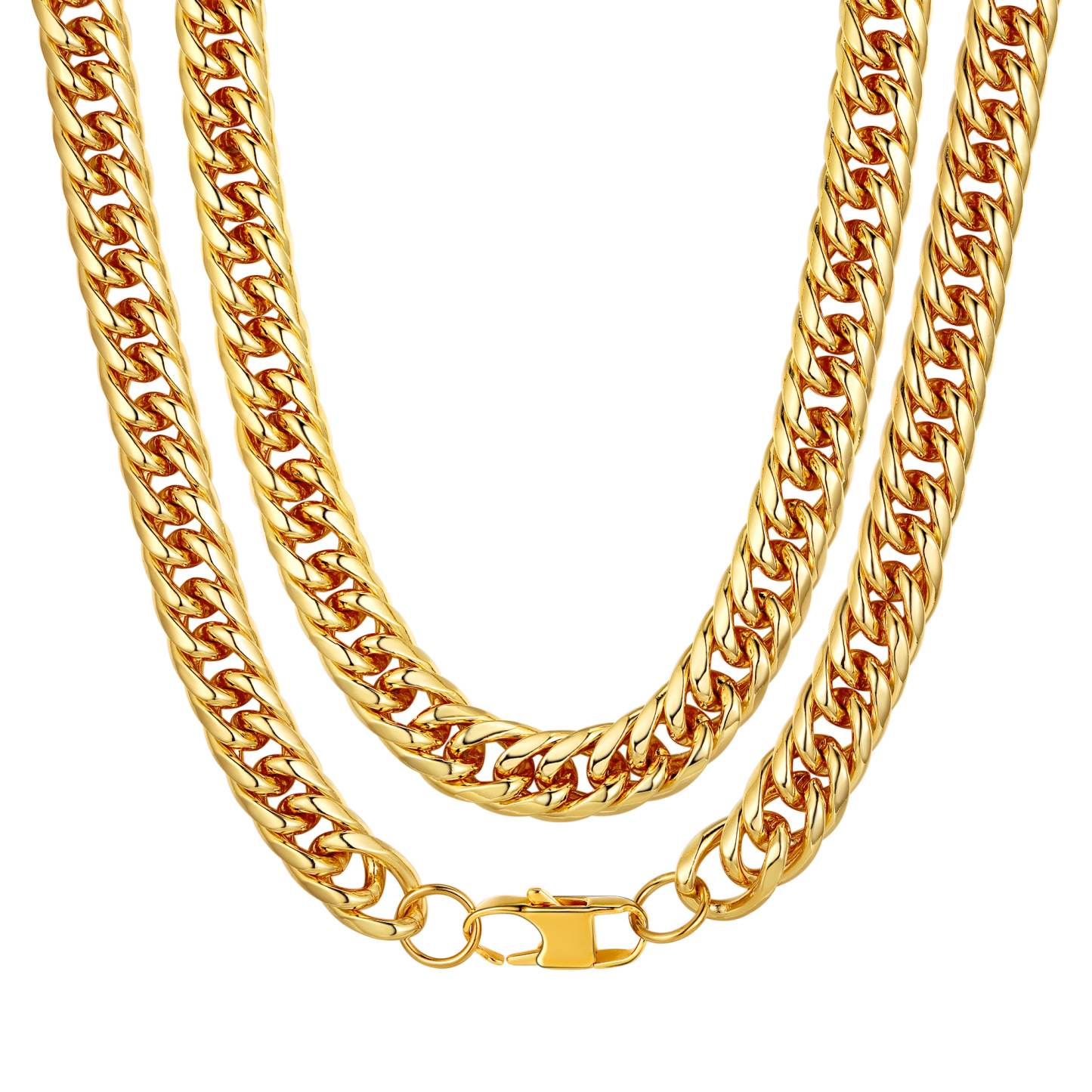 Gold Miami Cuban Chain 12mm