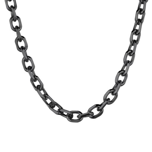 Stainless Steel Rolo Cable Chain For Men Women 3/5/7/9/12mm