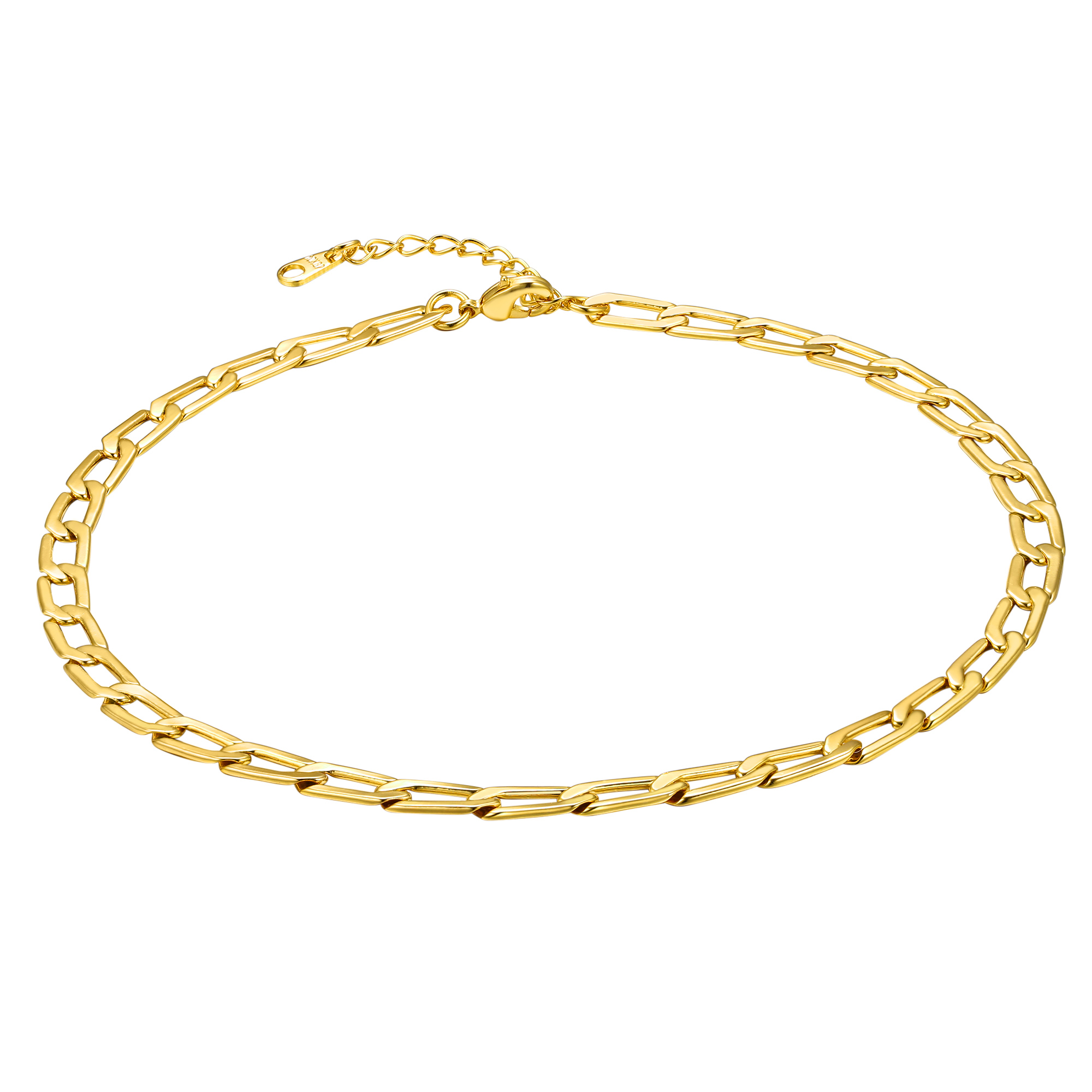 Simple Geometric Choker Necklace