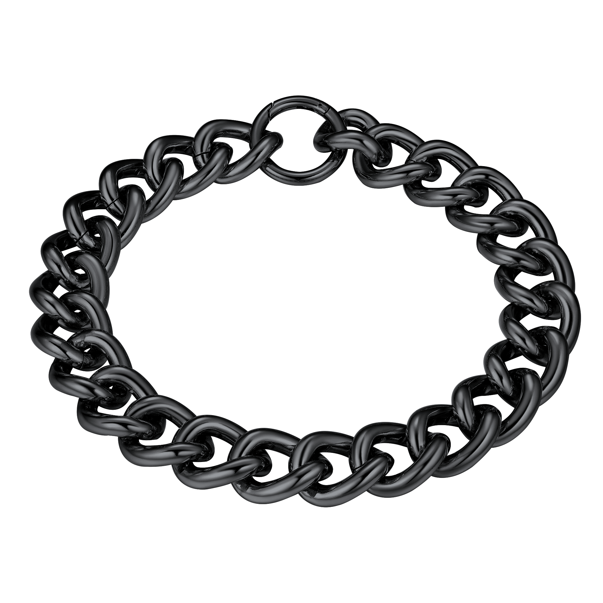 Heavy Cuban Chain Choker Necklace