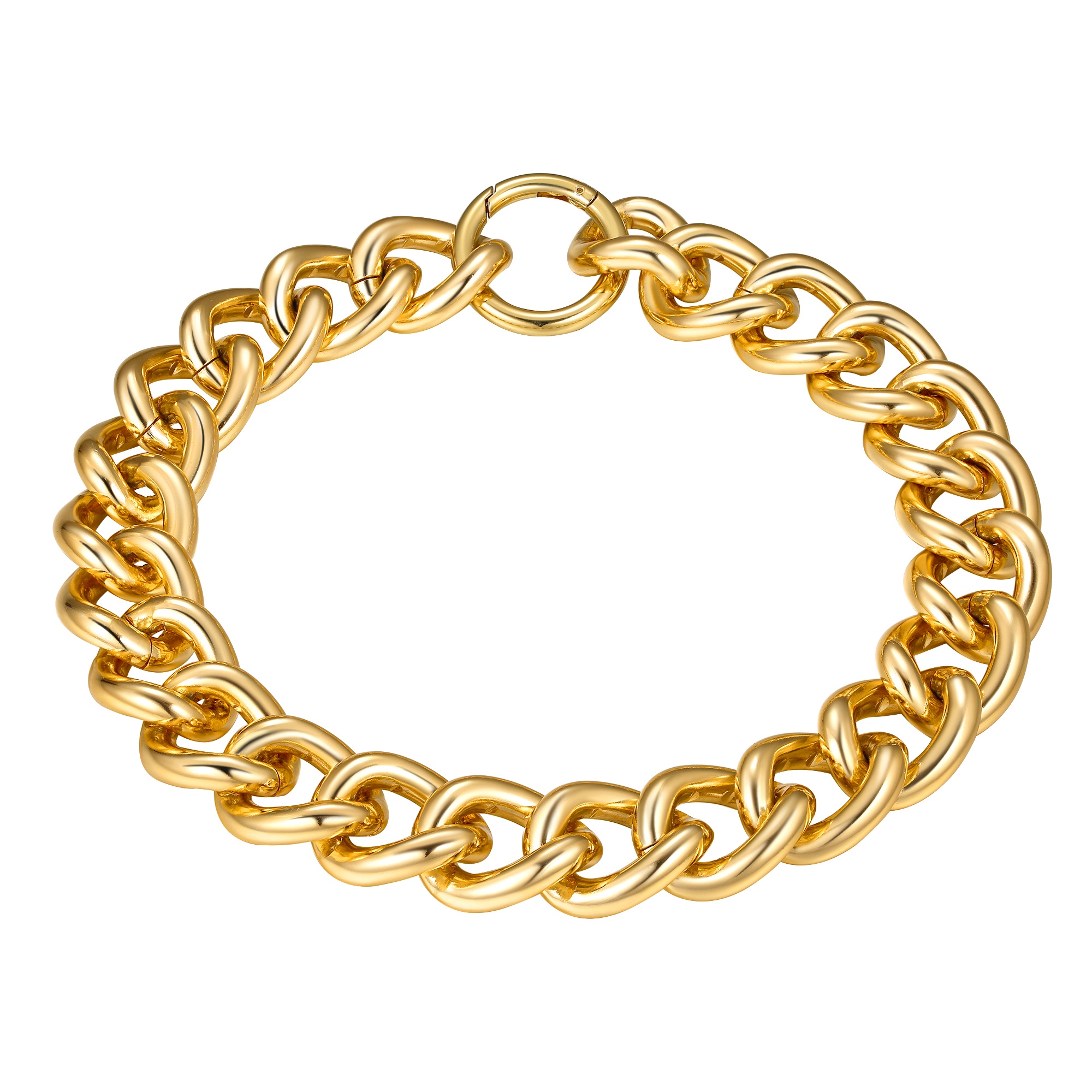 Heavy Cuban Chain Choker Necklace