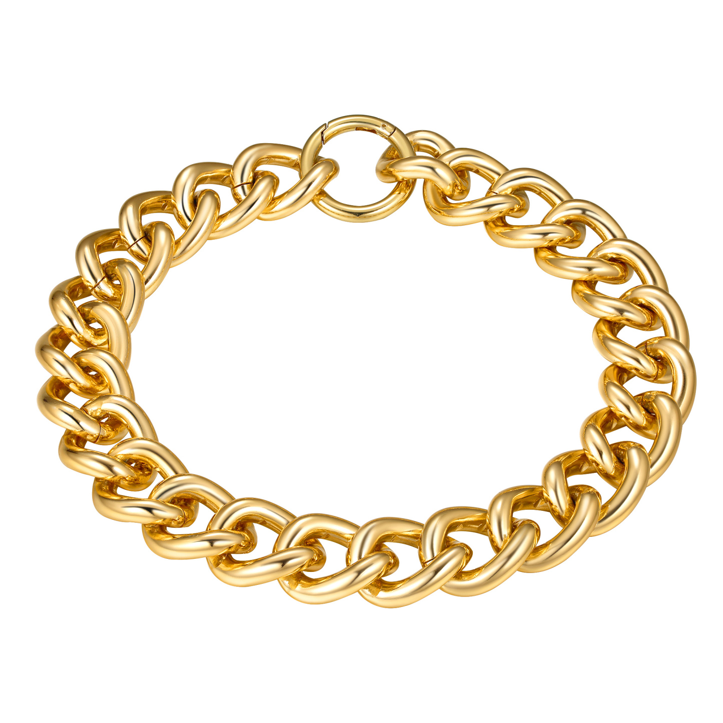 Heavy Cuban Chain Choker Necklace