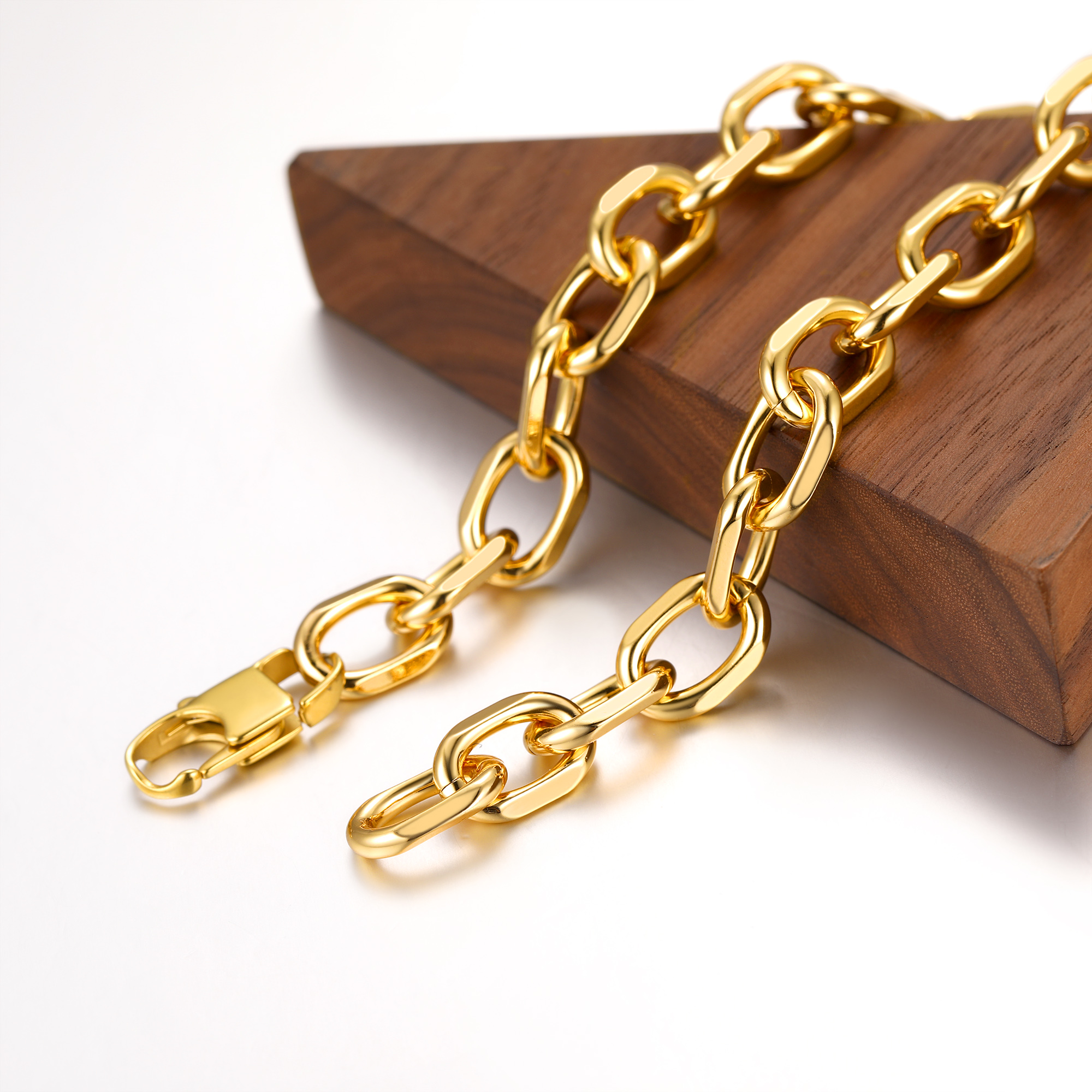 Rolo Cable Link Chain Choker