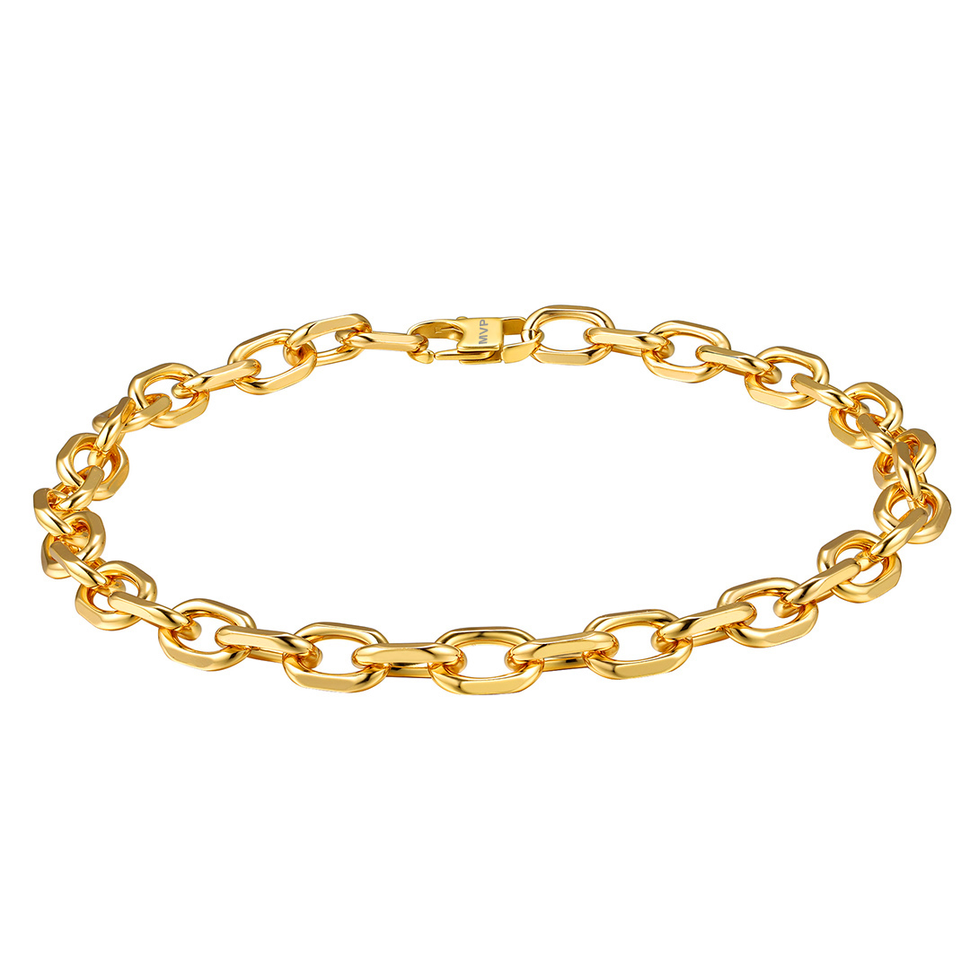 Rolo Cable Link Chain Choker