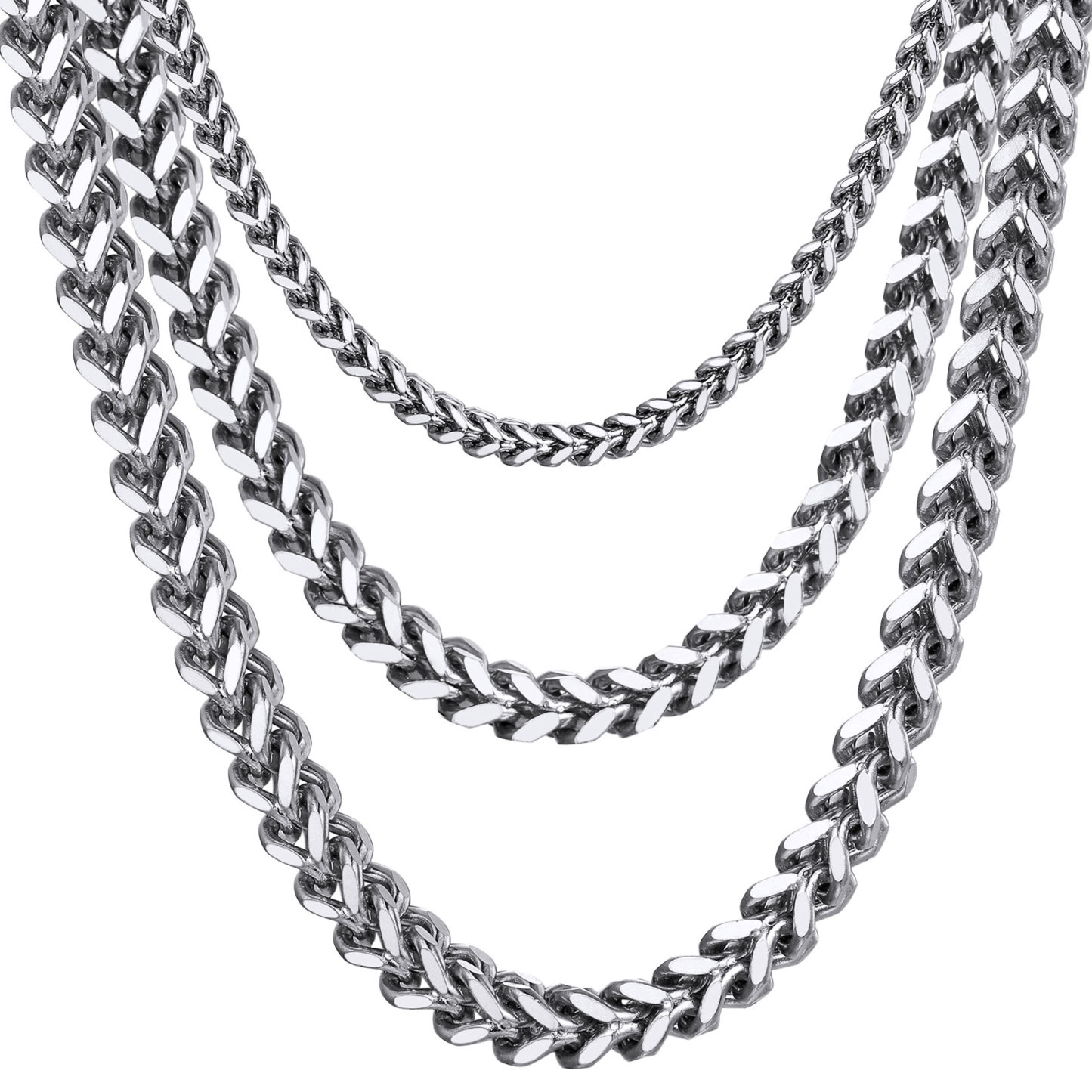 3mm Flat Franco Curb Link Chain