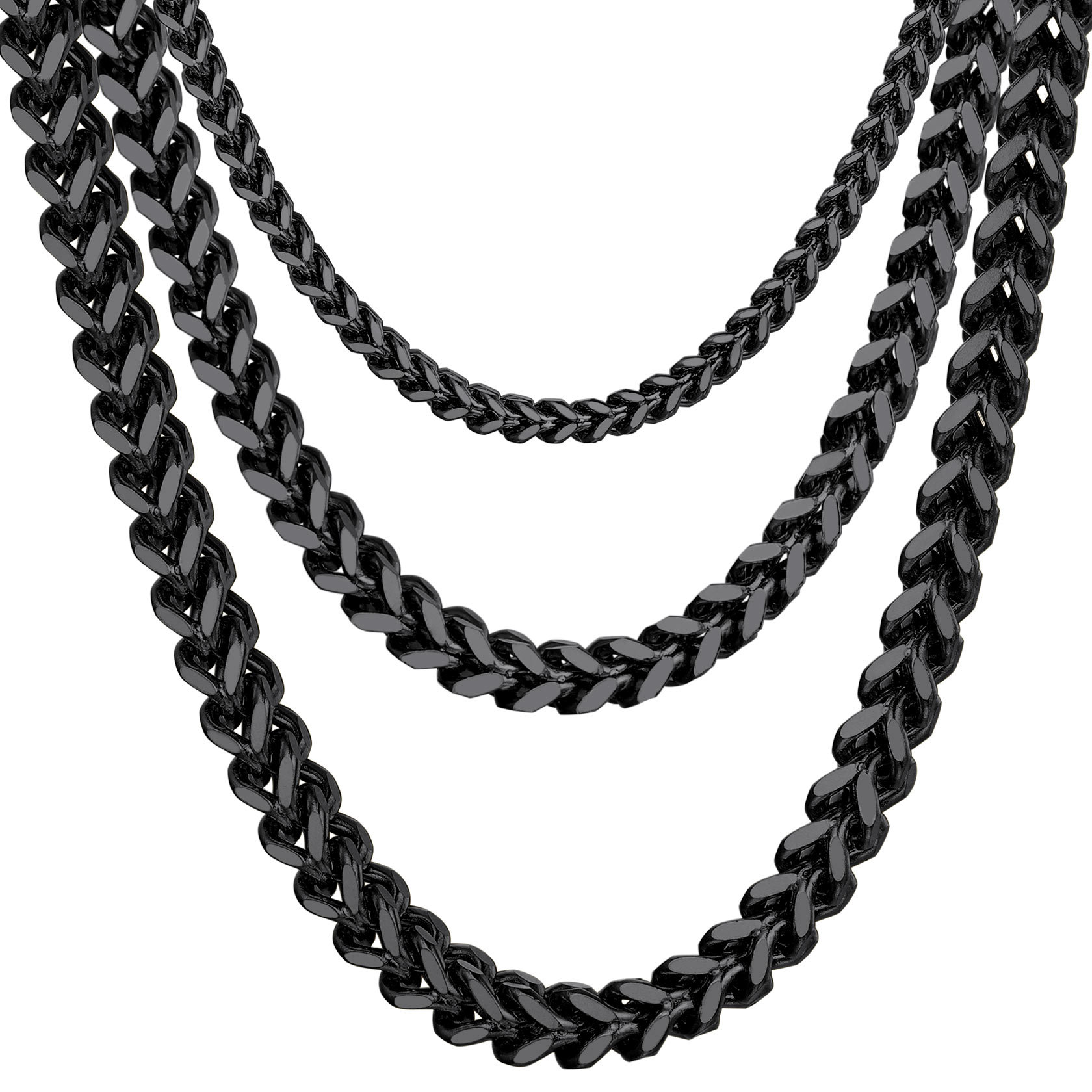 3mm Flat Franco Curb Link Chain