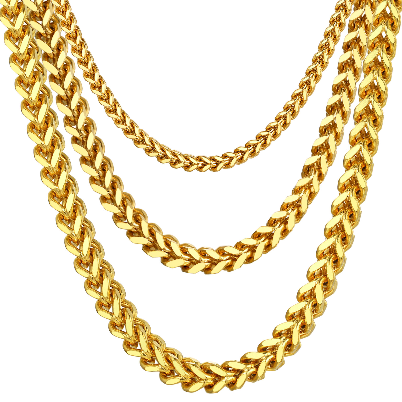 3mm Flat Franco Curb Link Chain