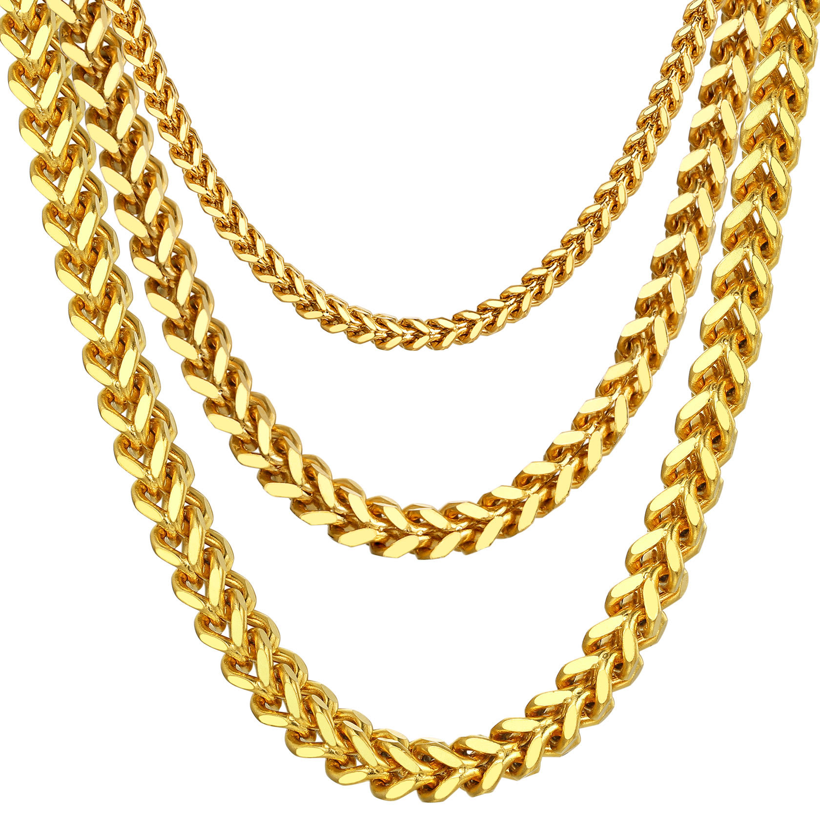 3mm Flat Franco Curb Link Chain