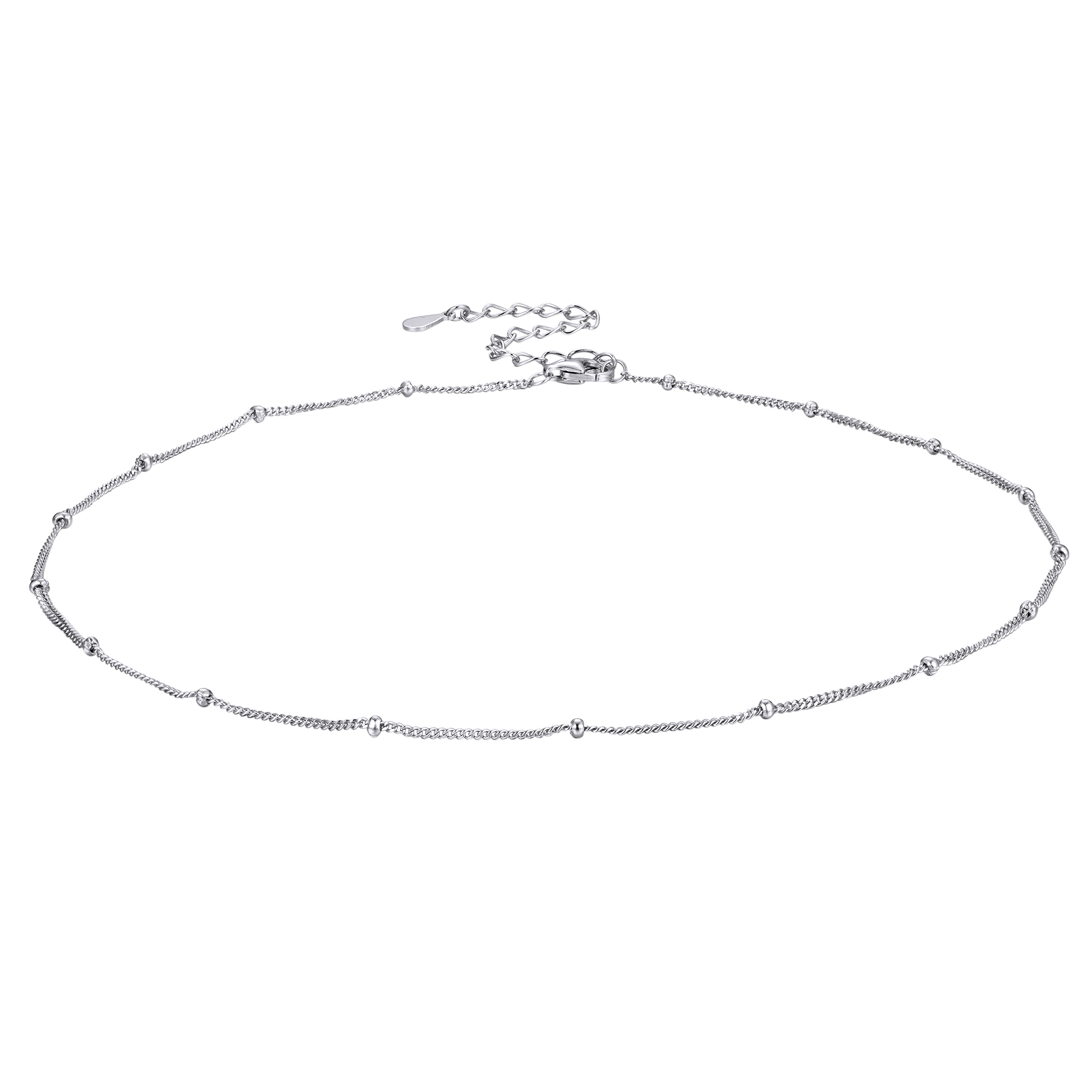 Beaded chain necklace for women