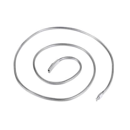 Minimalist 2mm Snake Chain Necklace