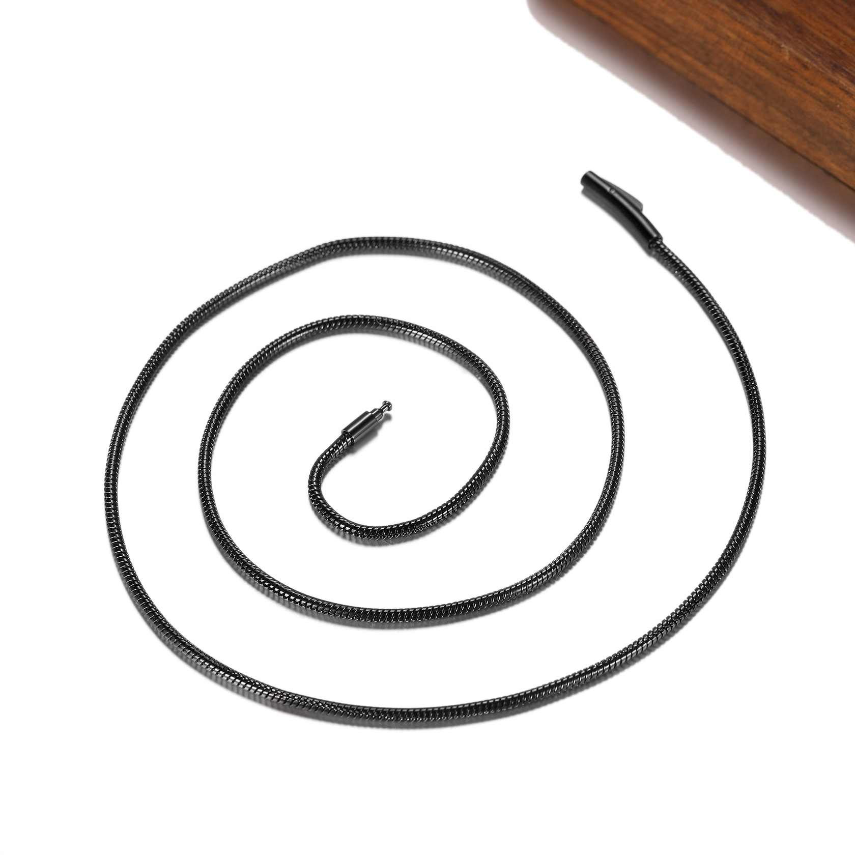 Minimalist 2mm Snake Chain Necklace