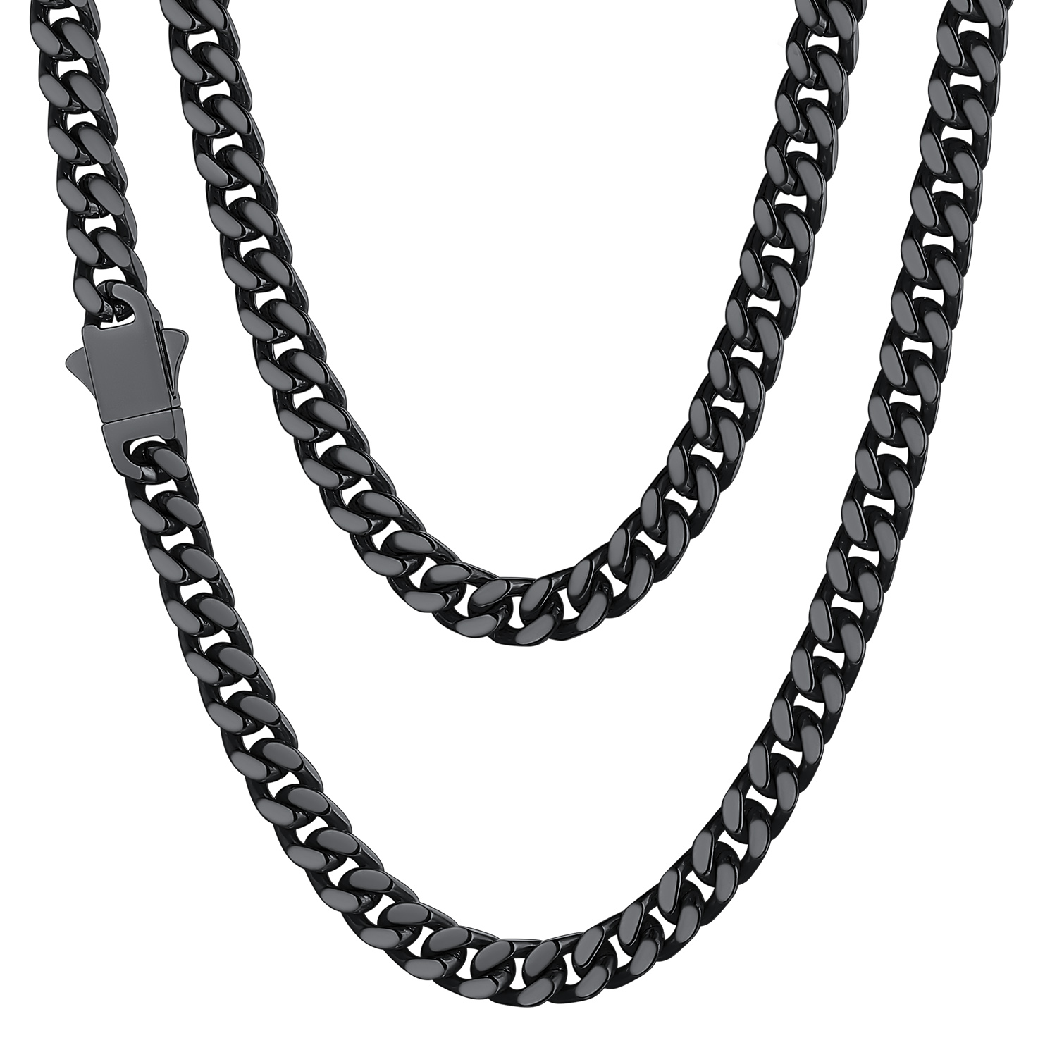 Cuban Link Chain 316L Steel Natural 22"
