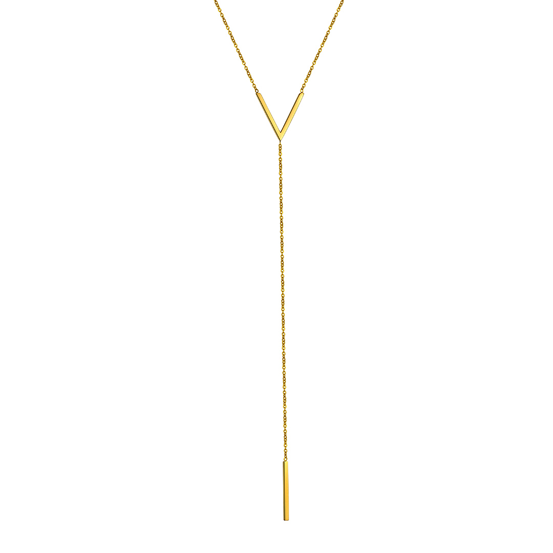 Minimalist V-Shaped Necklace for Women