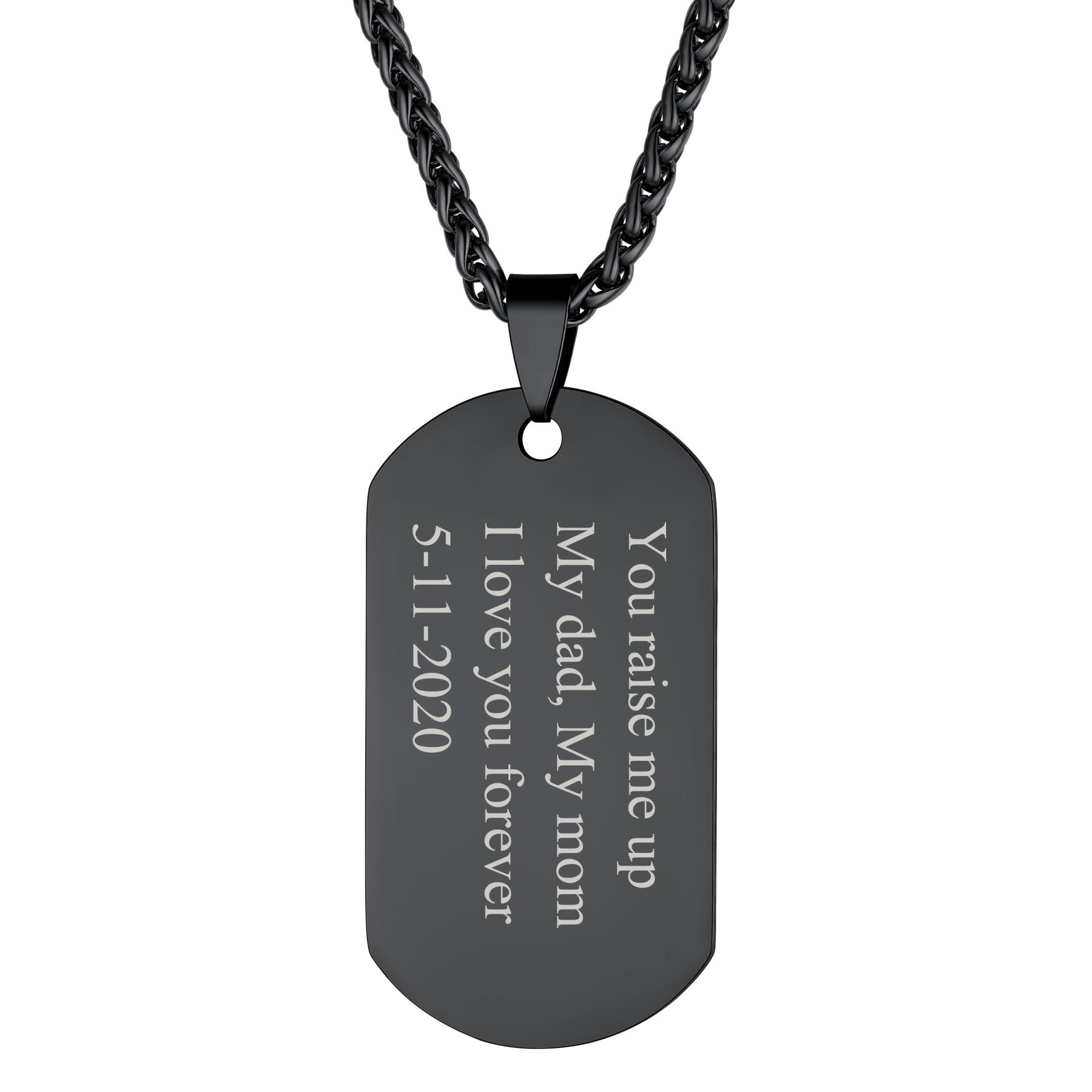 Personalized Dog Tags Necklace