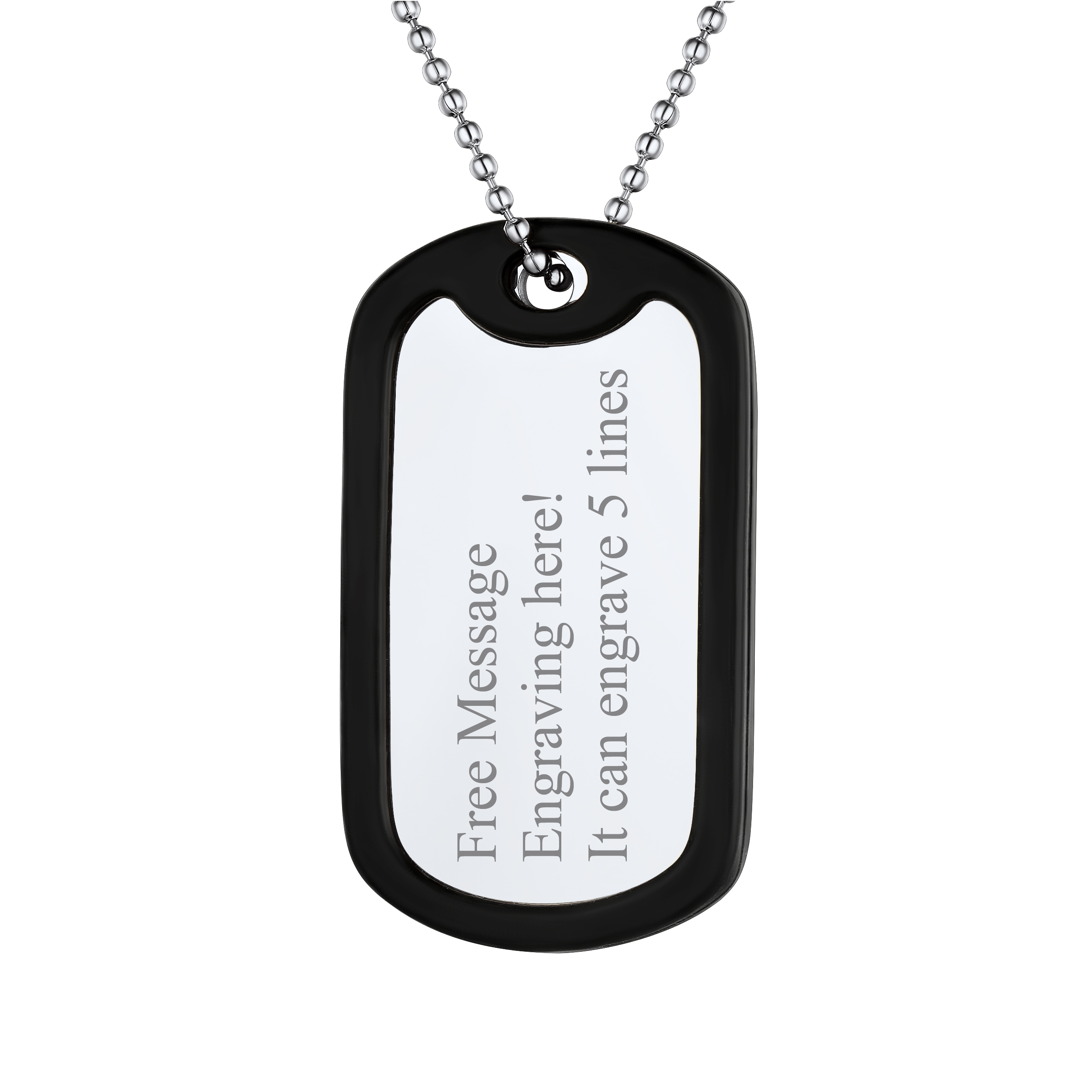 Customized Dog Tag Necklace