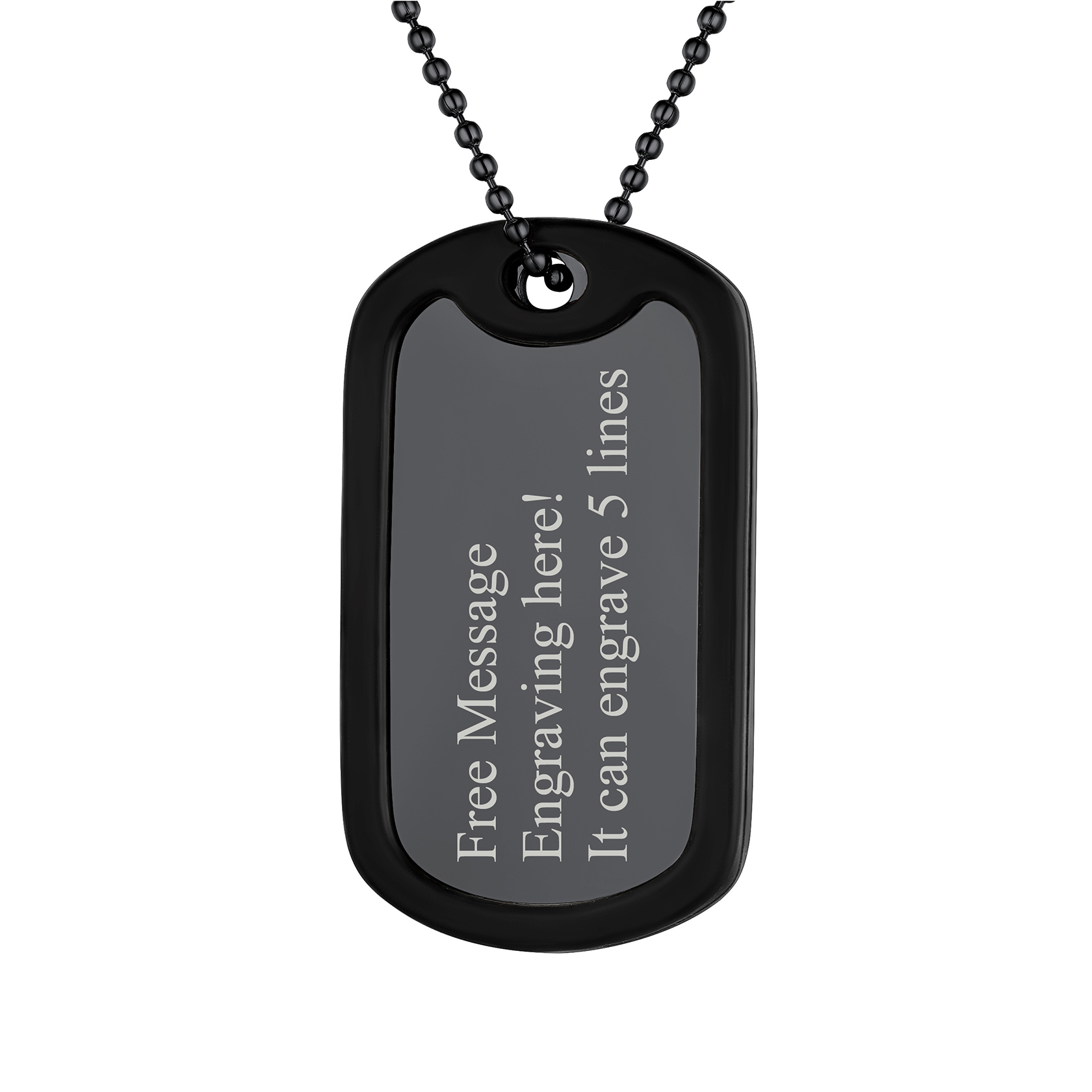 Customized Dog Tag Necklace
