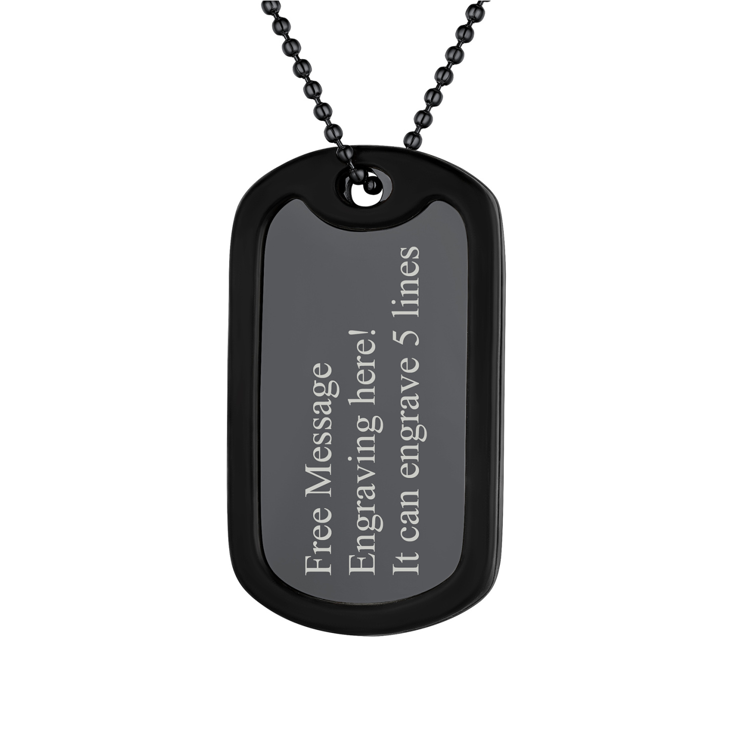 Customized Dog Tag Necklace