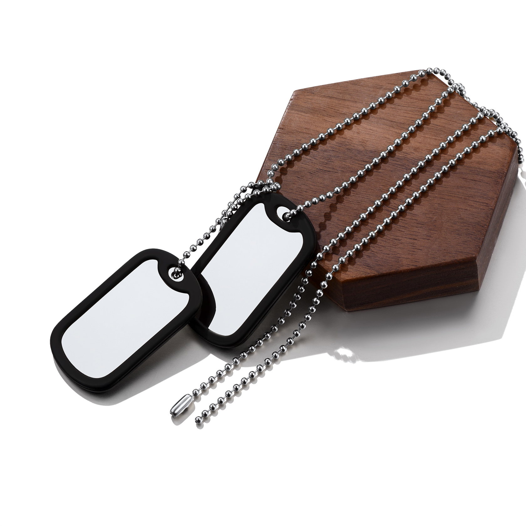 Custom Engraved Dog Tag Necklace