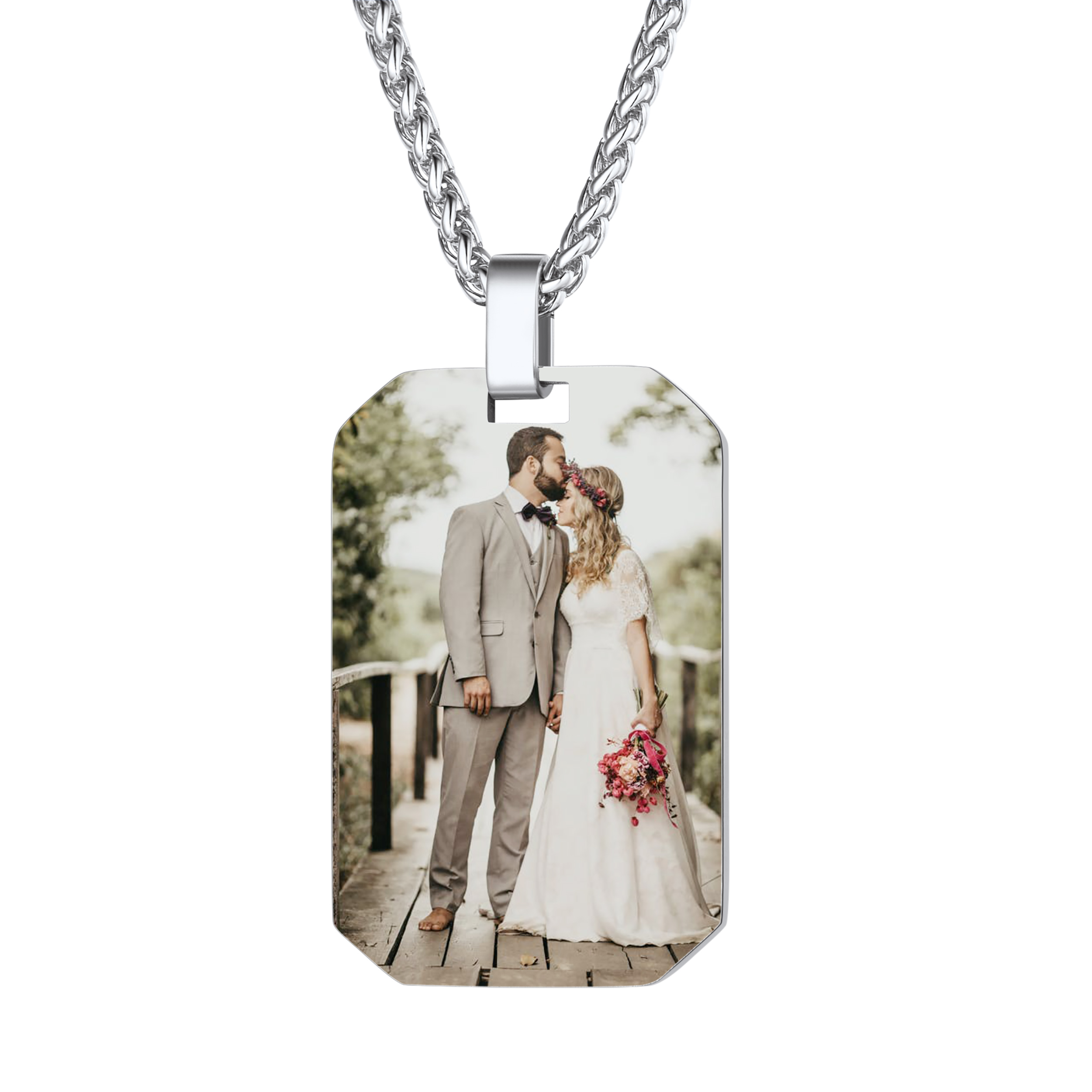 Personalized Portrait Pendant Necklace