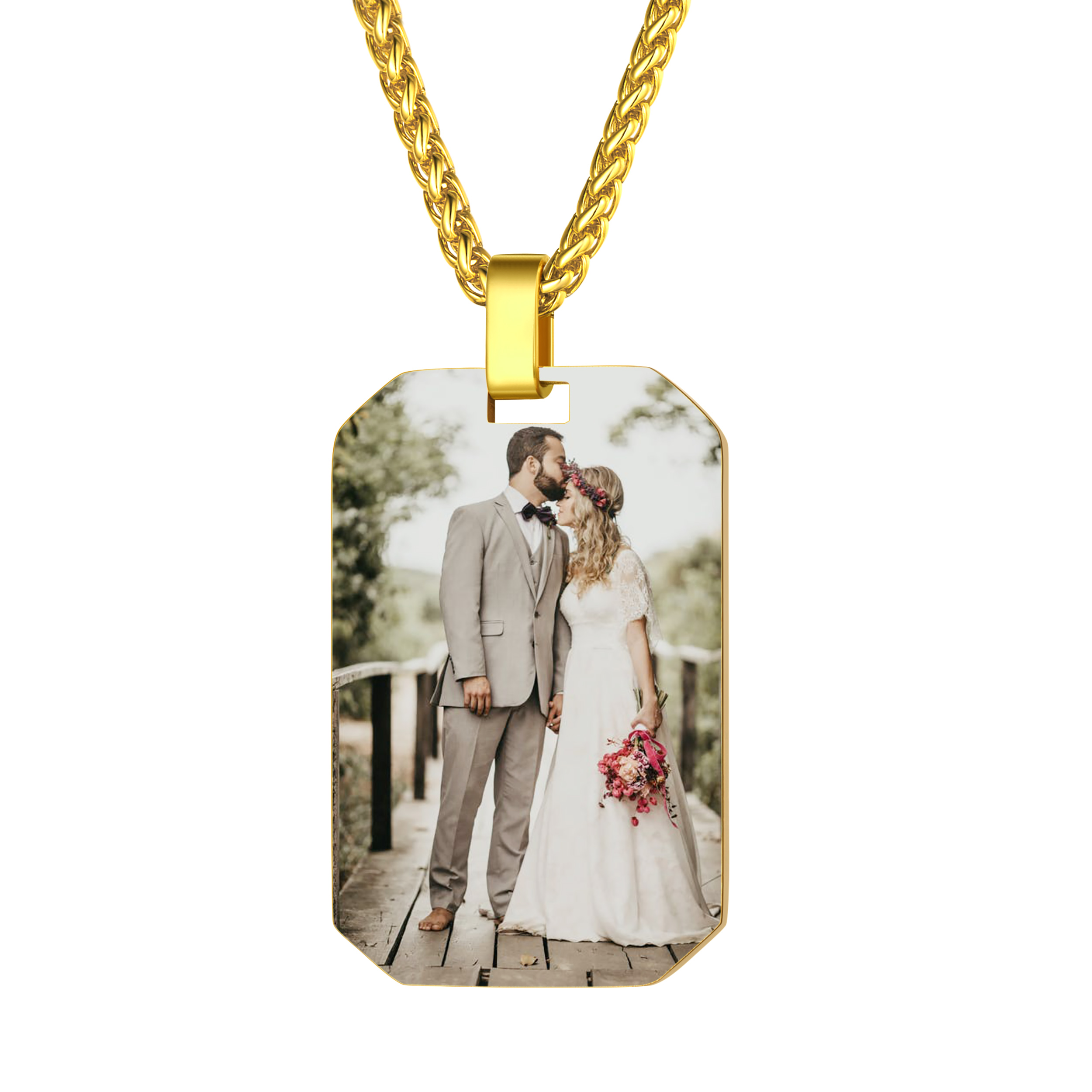 Personalized Portrait Pendant Necklace