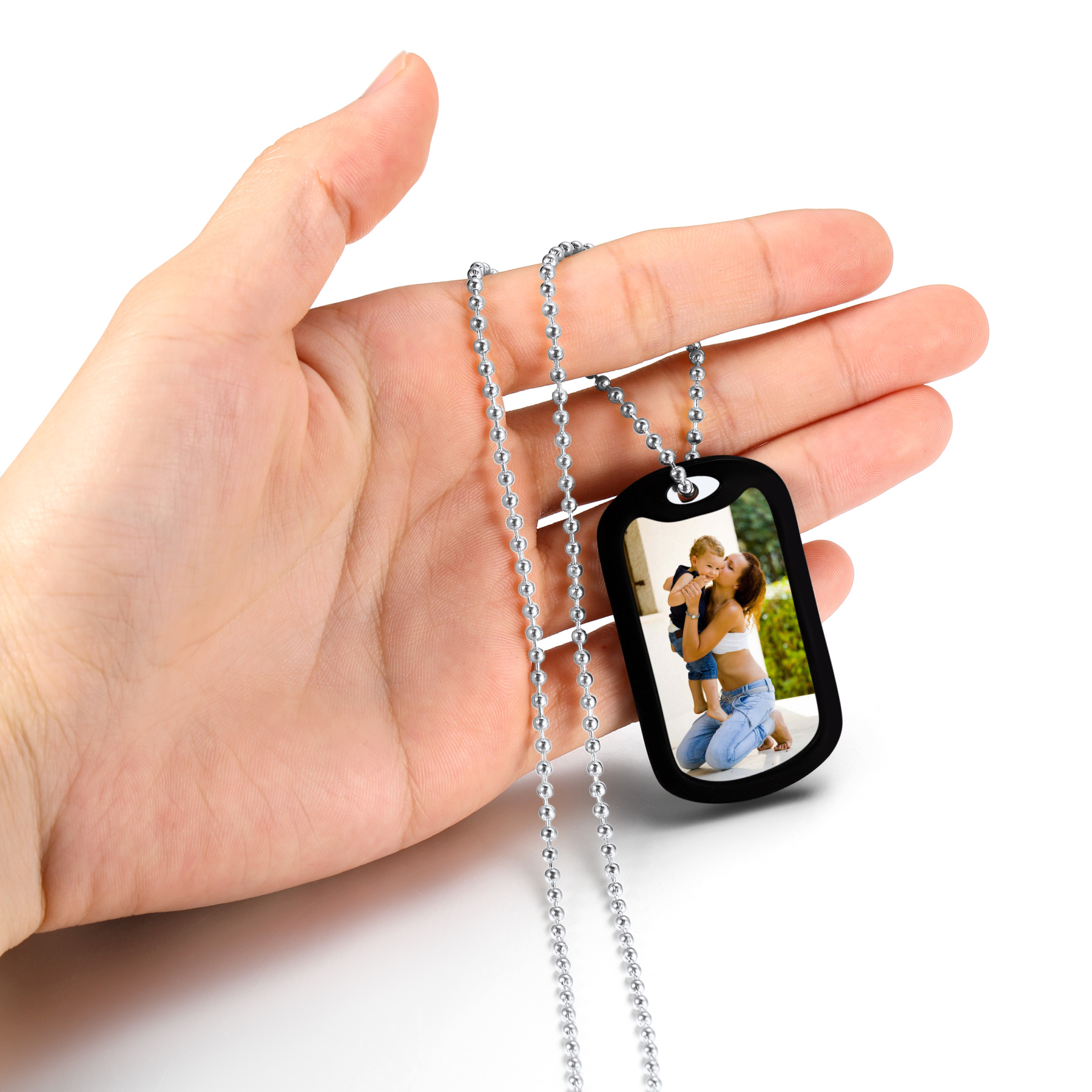 Personalized Photo Necklace Pendant