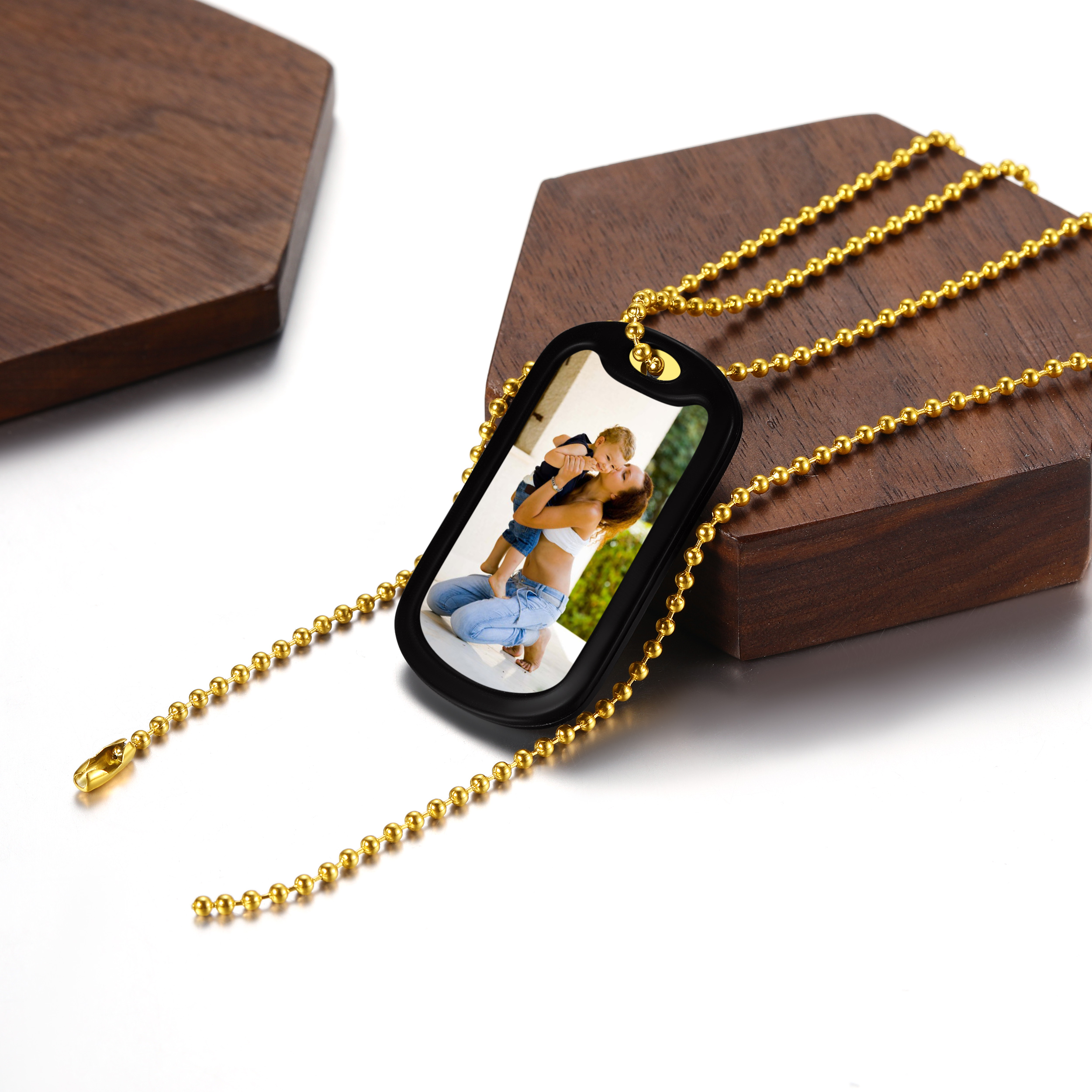 Personalized Photo Necklace Pendant