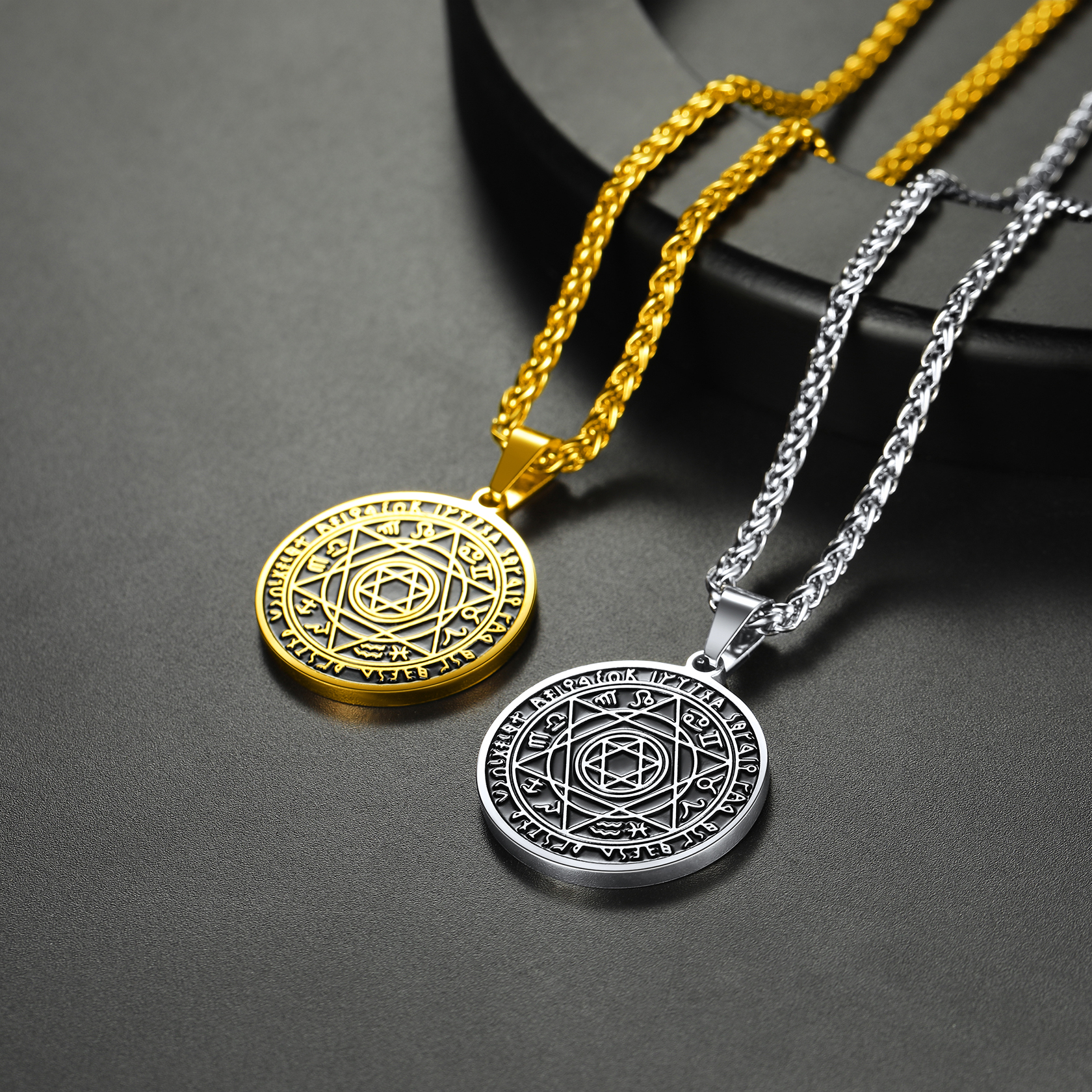 Talisman Seal Solomon Star Necklace