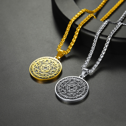 Talisman Seal Solomon Star Necklace