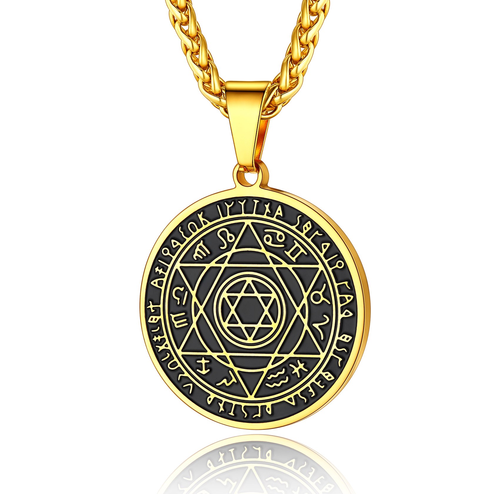 Talisman Seal Solomon Star Necklace