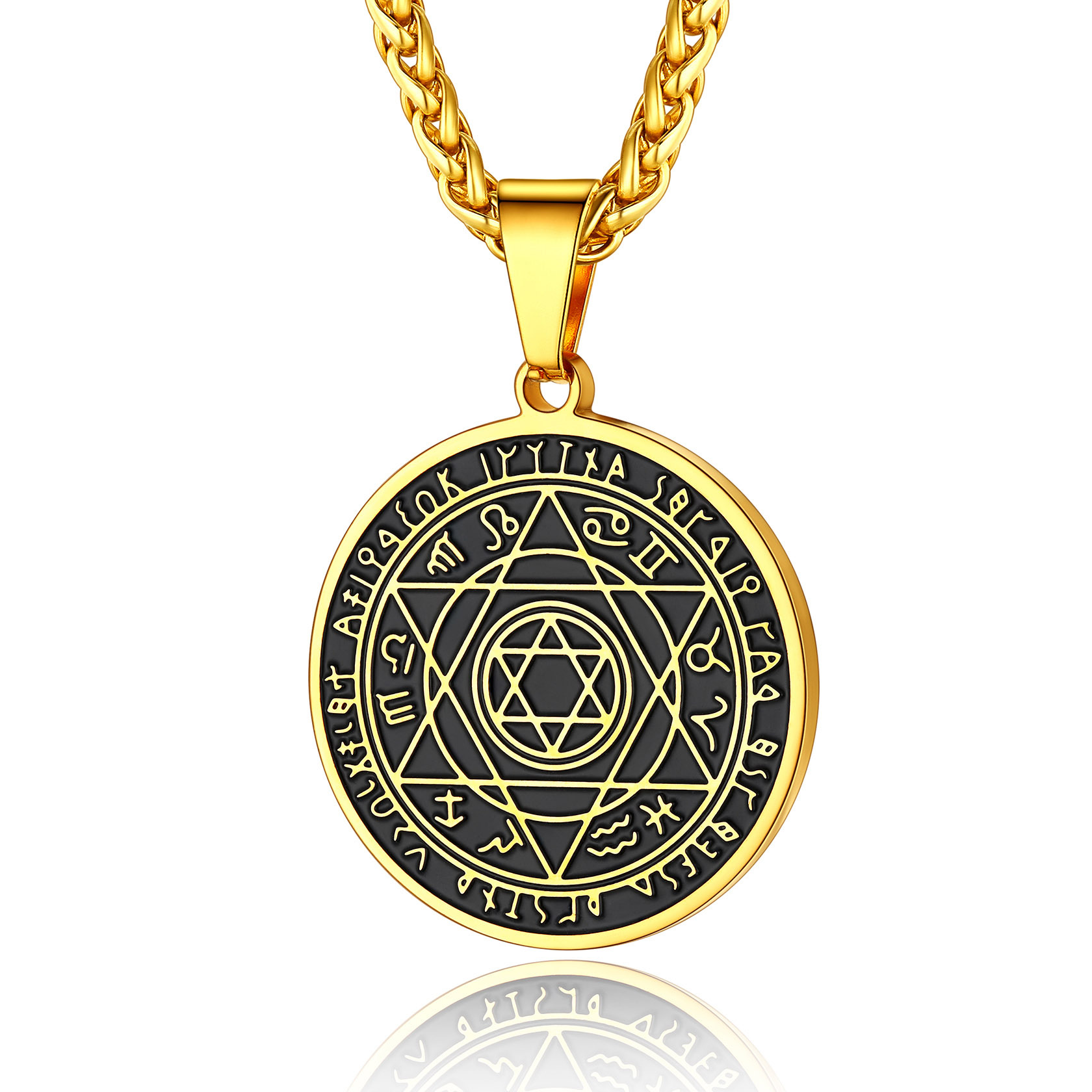 Talisman Seal Solomon Star Necklace