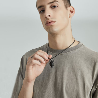 Loki Horn Viking Necklace for Men - Gothic Necklace​
