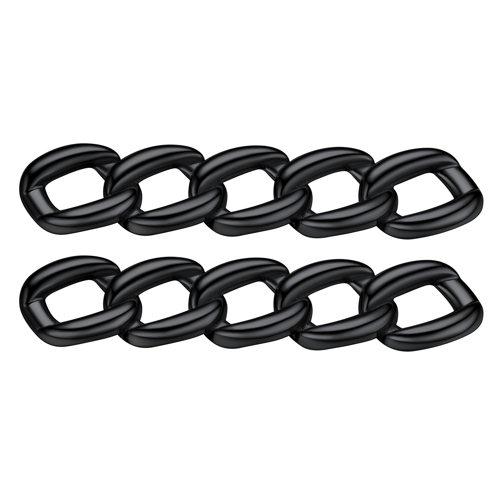 Shoe Buckle Gold Cuban Chain