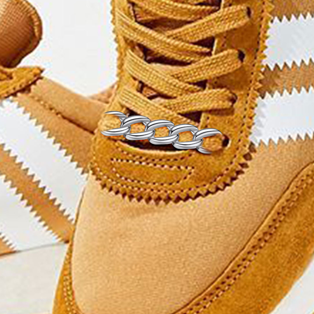 Shoe Buckle Gold Cuban Chain