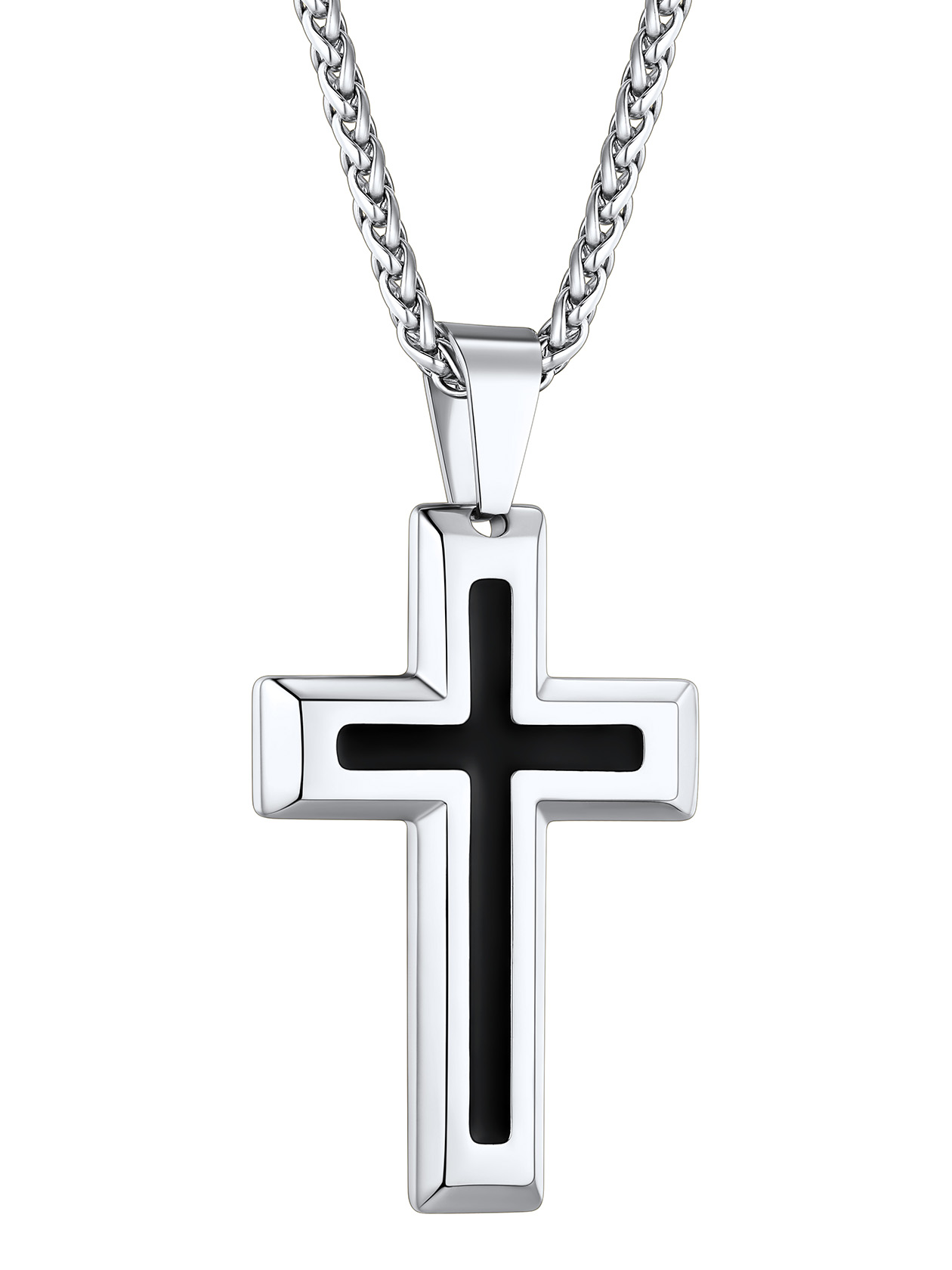 Men's 22" Cross Necklace